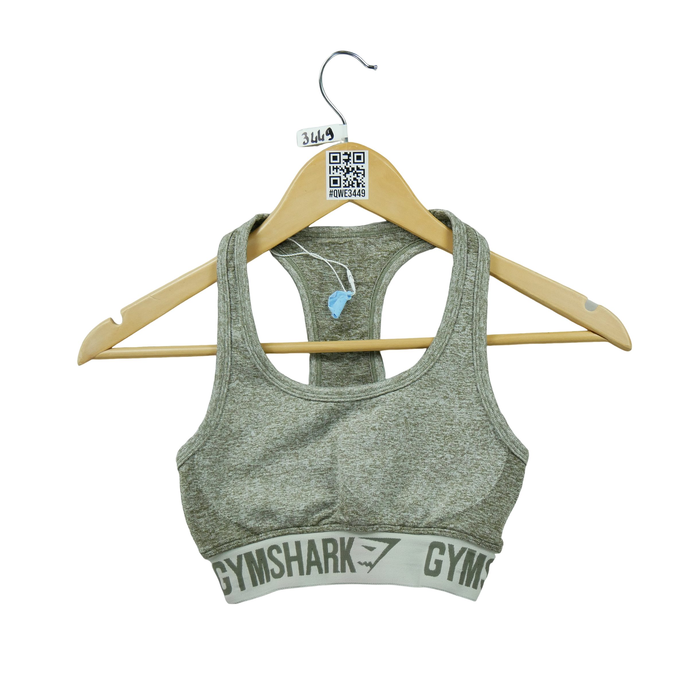 Brassière Femme Fitness Yoga Kaki 1