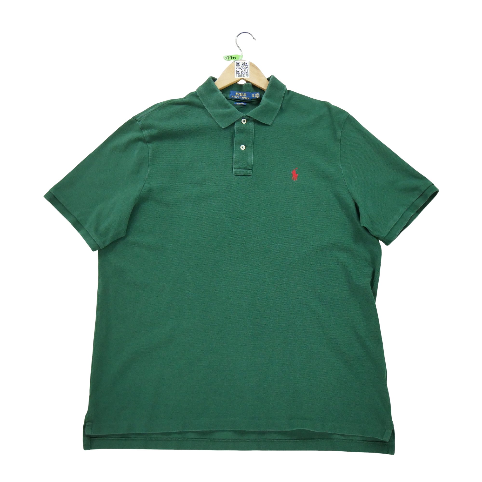 Polo manches courtes Homme  Vert 2