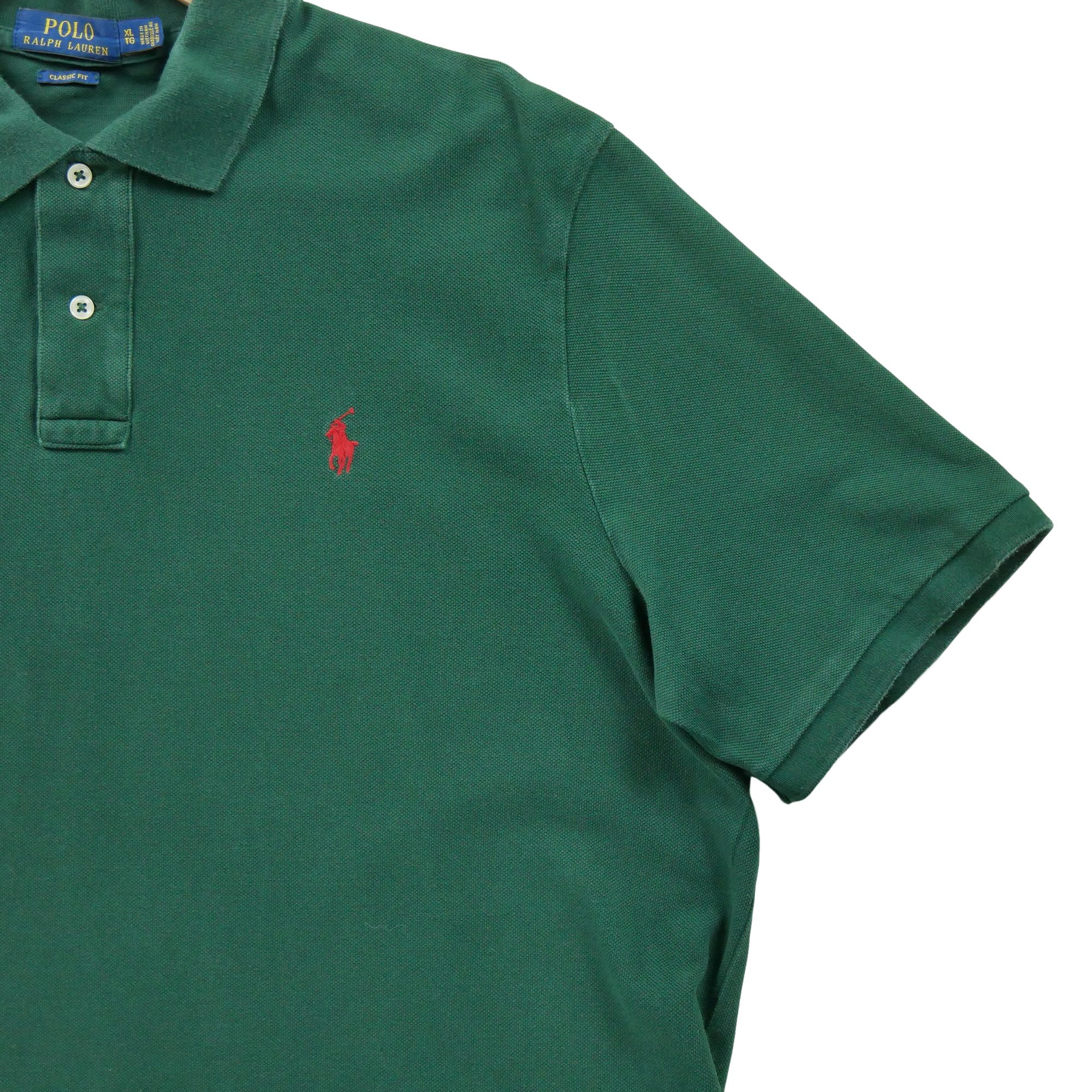 Polo manches courtes Homme  Vert 4