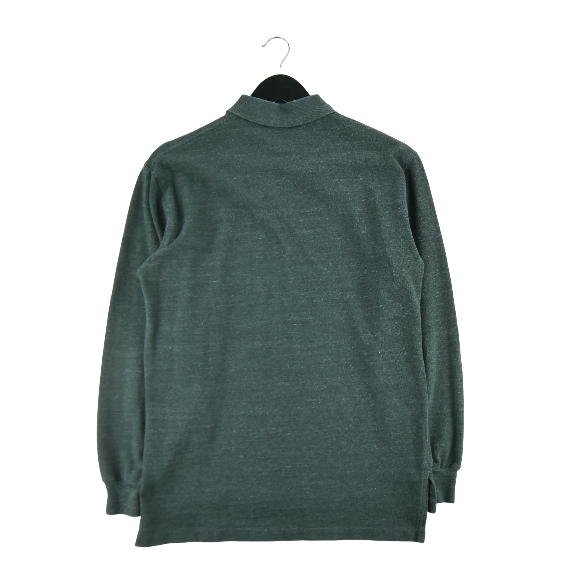 Polo manches longues Homme  Gris 2
