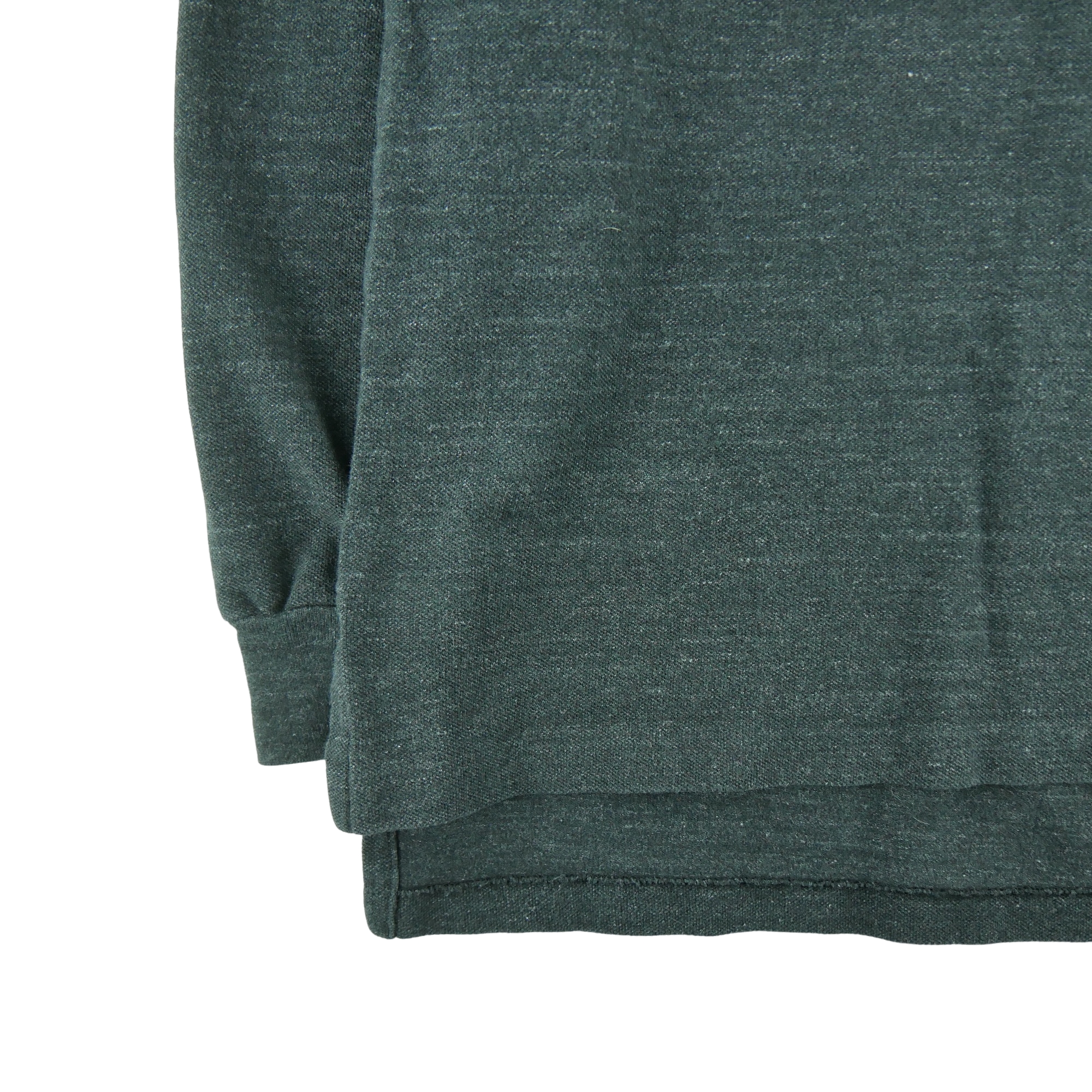 Polo manches longues Homme  Gris 4