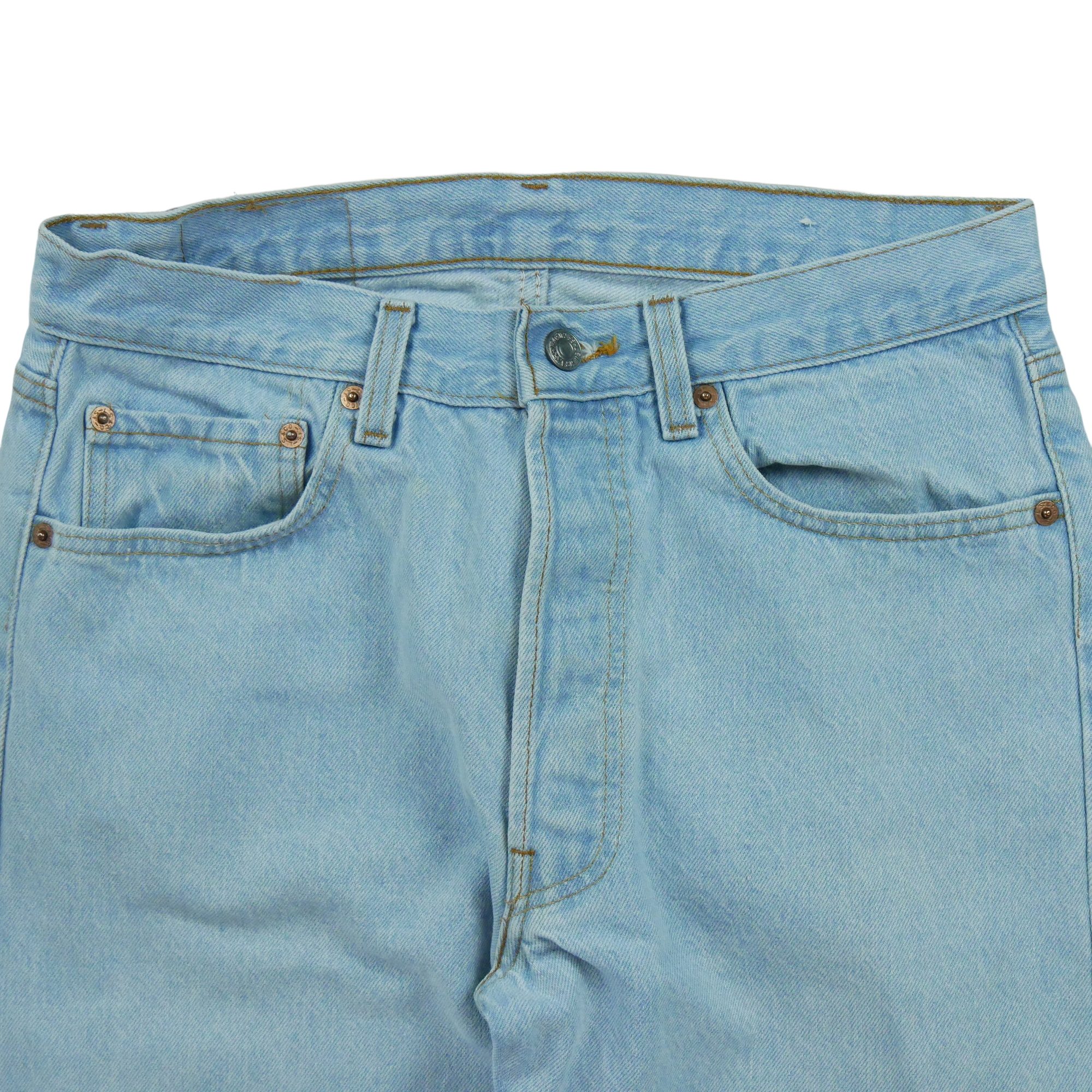 Jean Homme Levis 501 Bleu clair 3