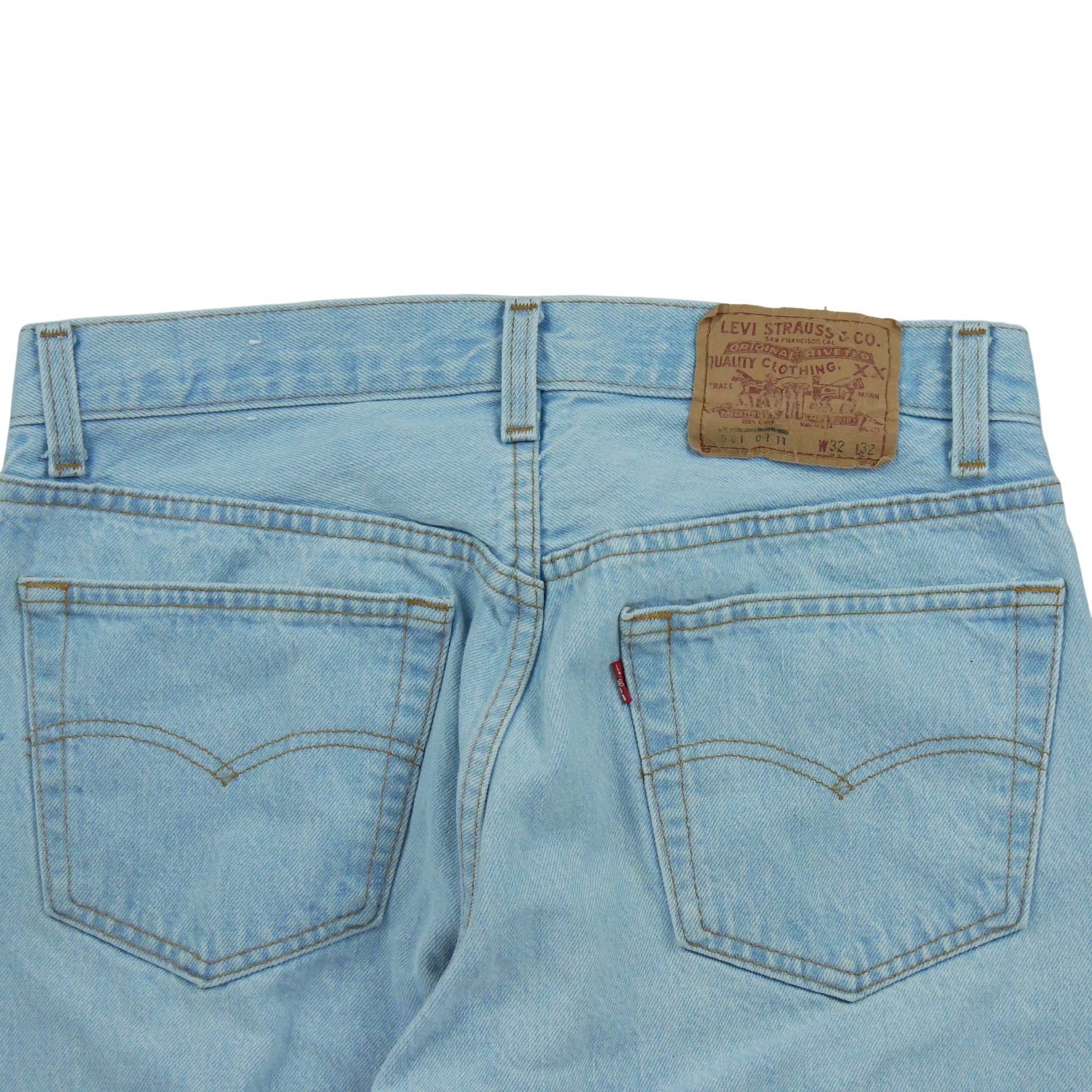 Jean Homme Levis 501 Bleu clair 4