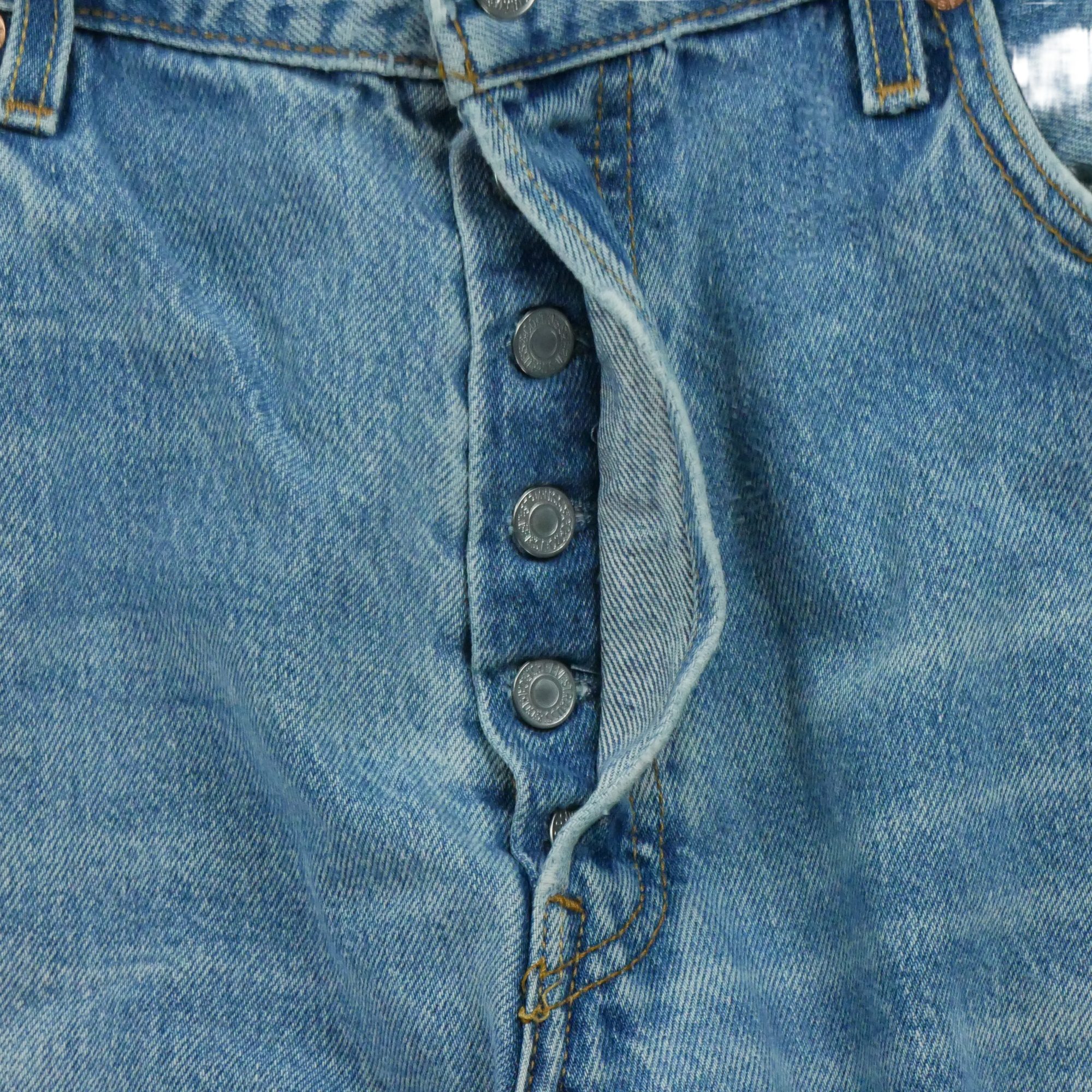 Jean Homme Levis 501 Bleu clair 4