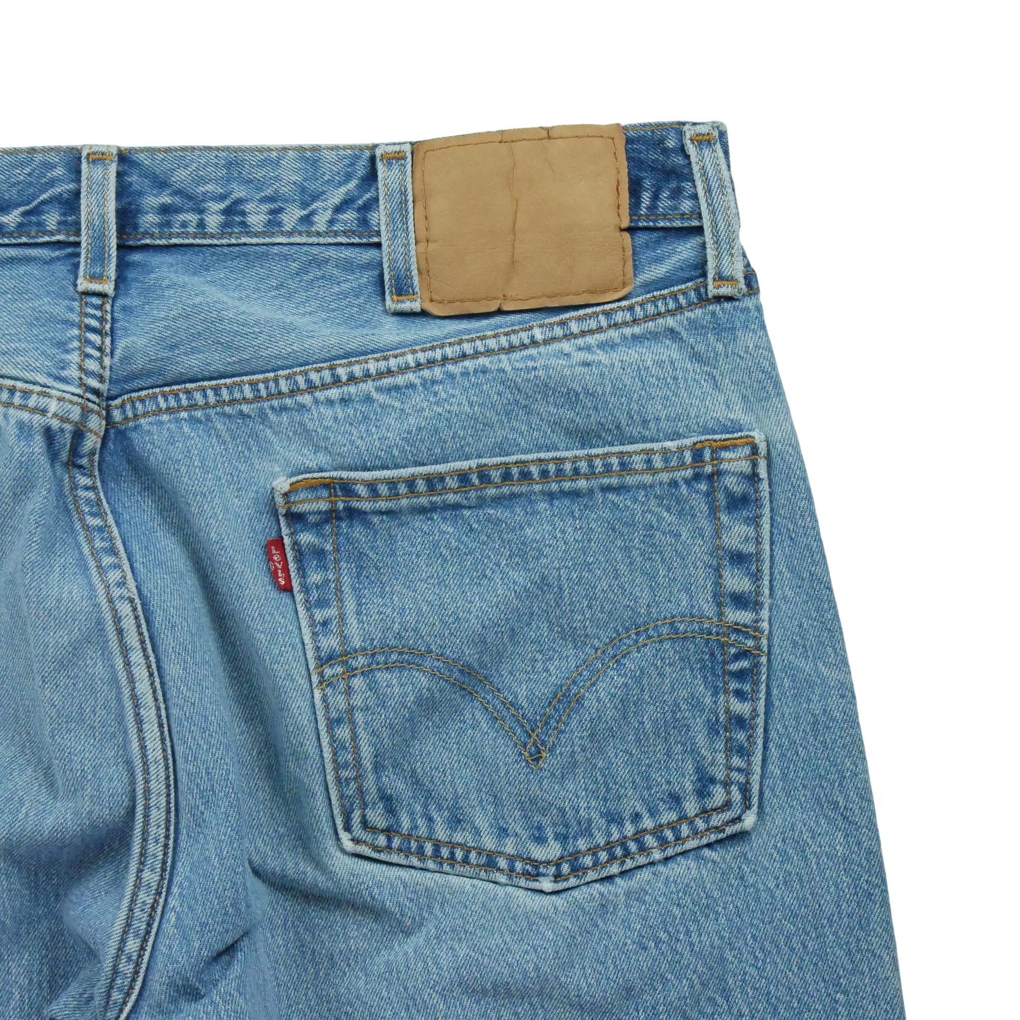Jean Homme Levis 501 Bleu clair 5