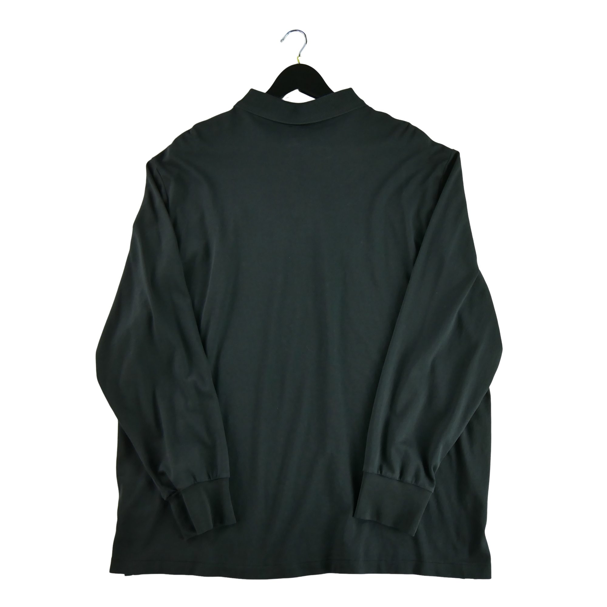 Polo manches longues Homme  Noir 2