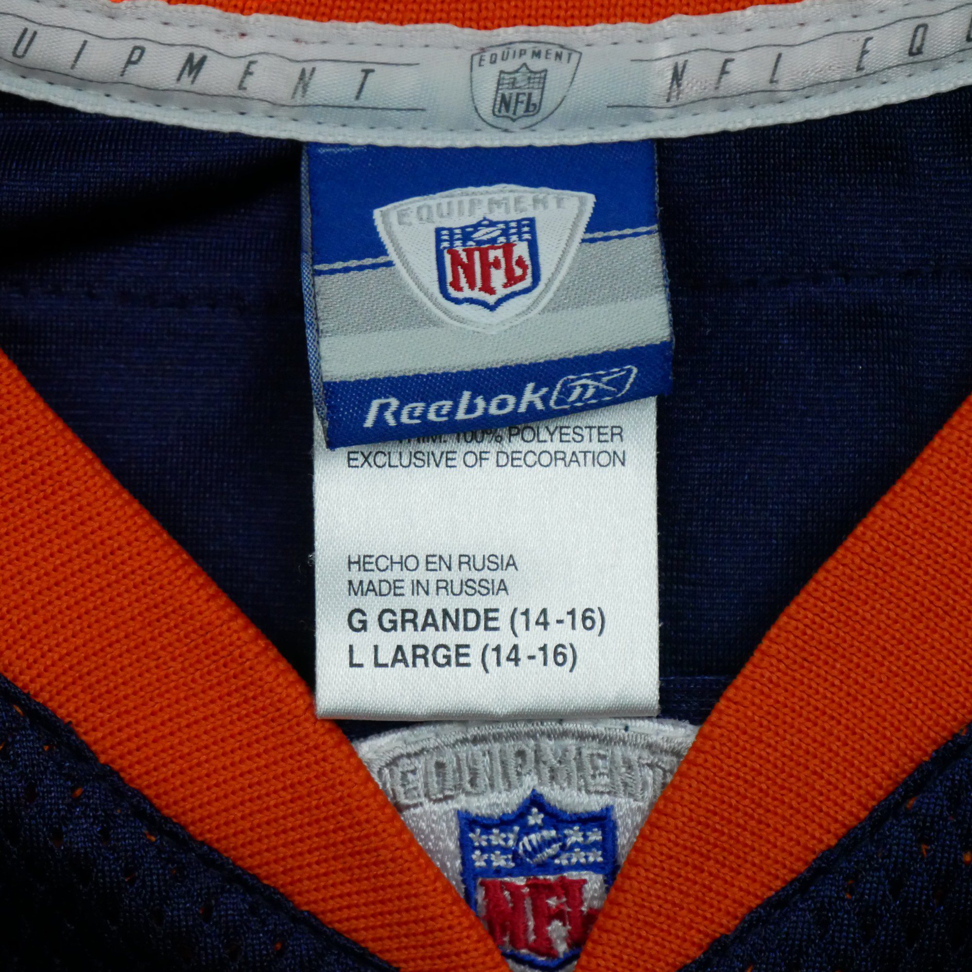 Maillot Reebok Denver Broncos NFL 12