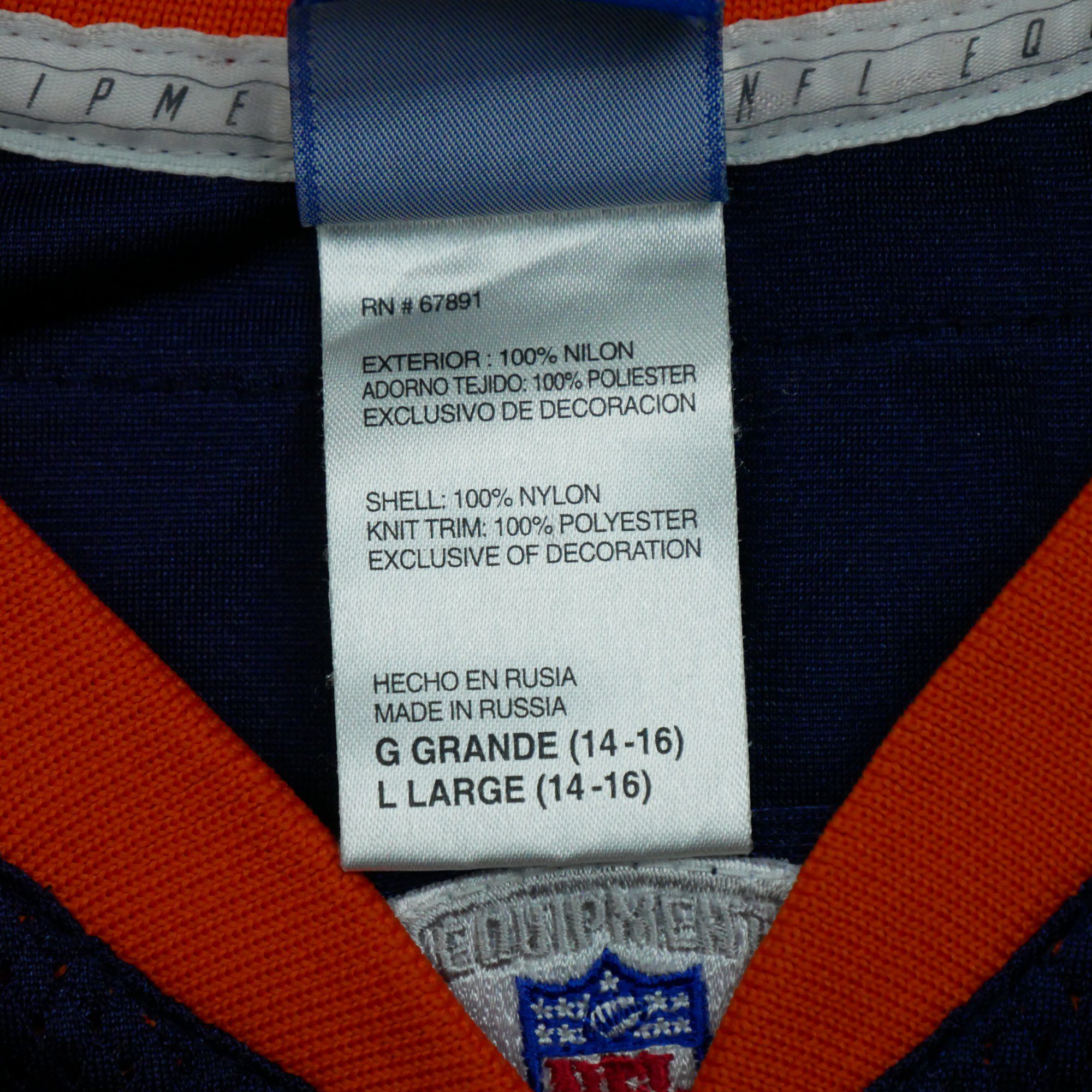 Maillot Reebok Denver Broncos NFL 13