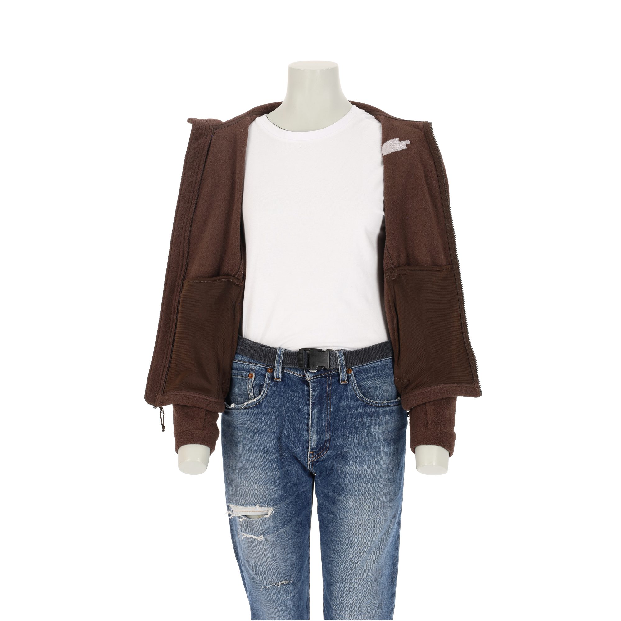 Veste polaire Femme  TNF Marron 3