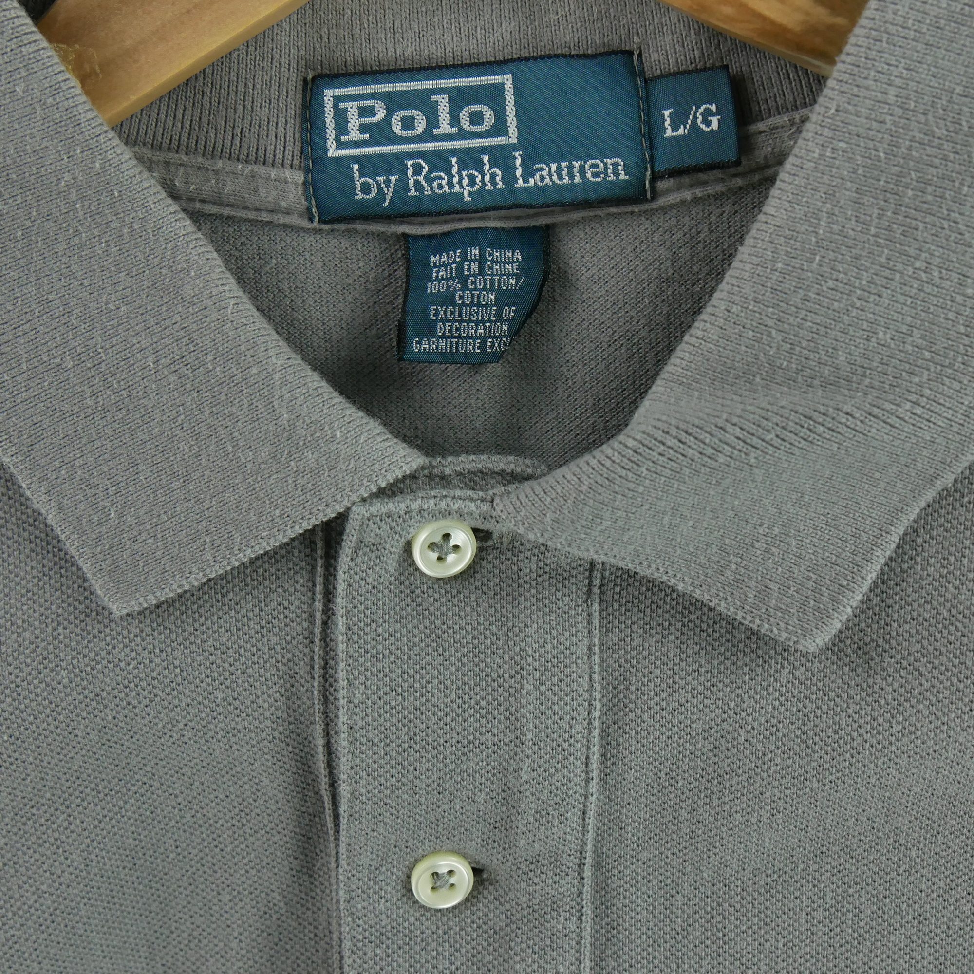 Polo manches courtes Homme  Gris 5