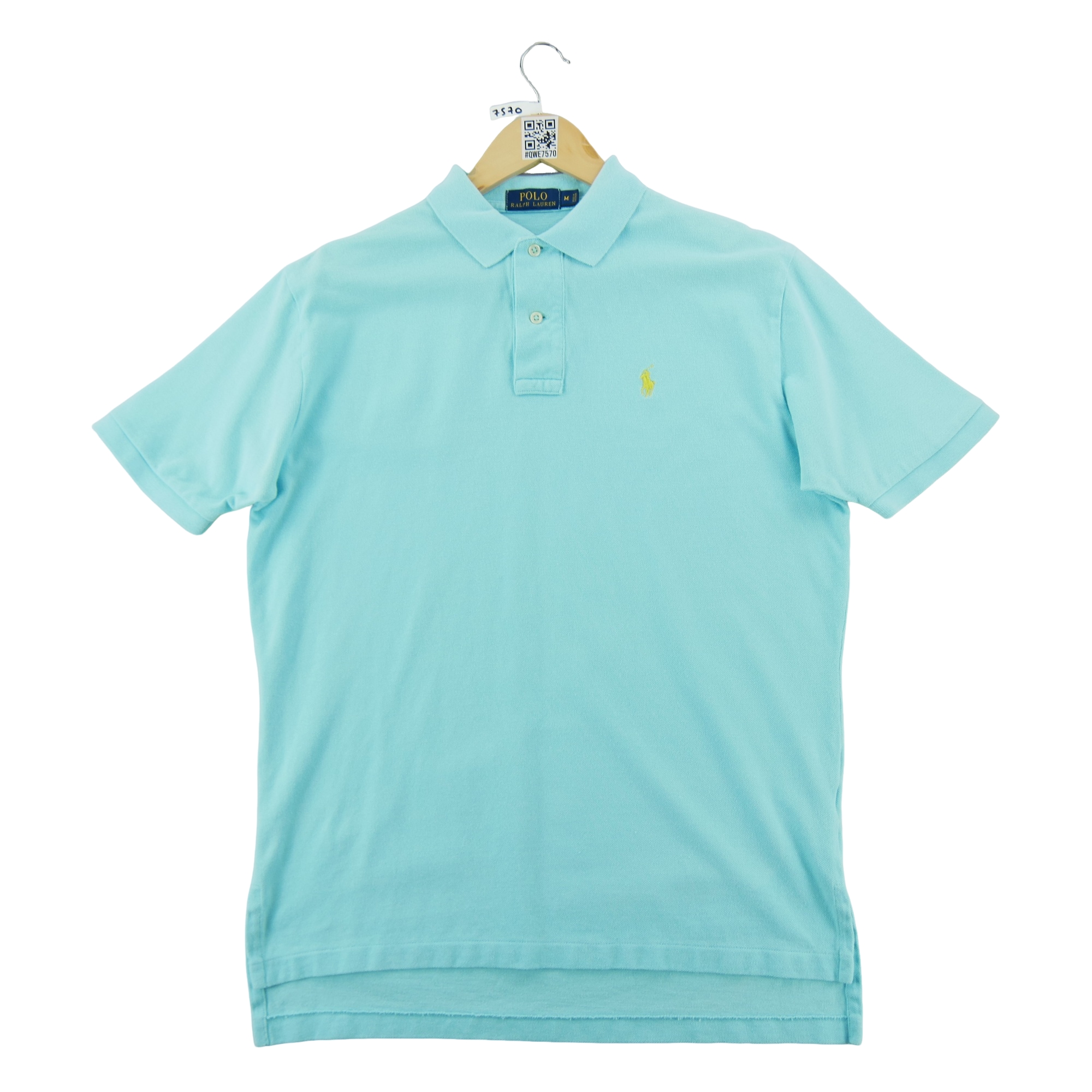 Polo manches courtes Homme  Turquoise 1