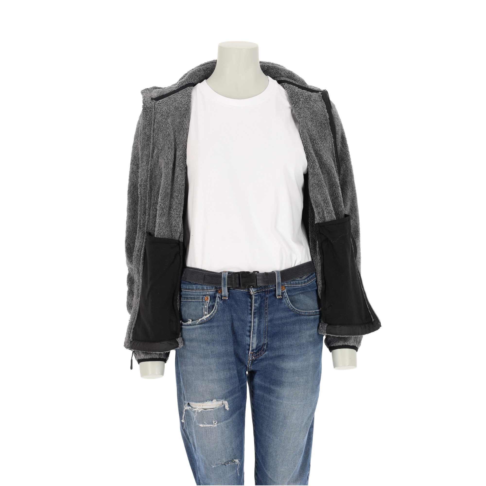 Veste polaire Femme  Osito TNF Gris 3