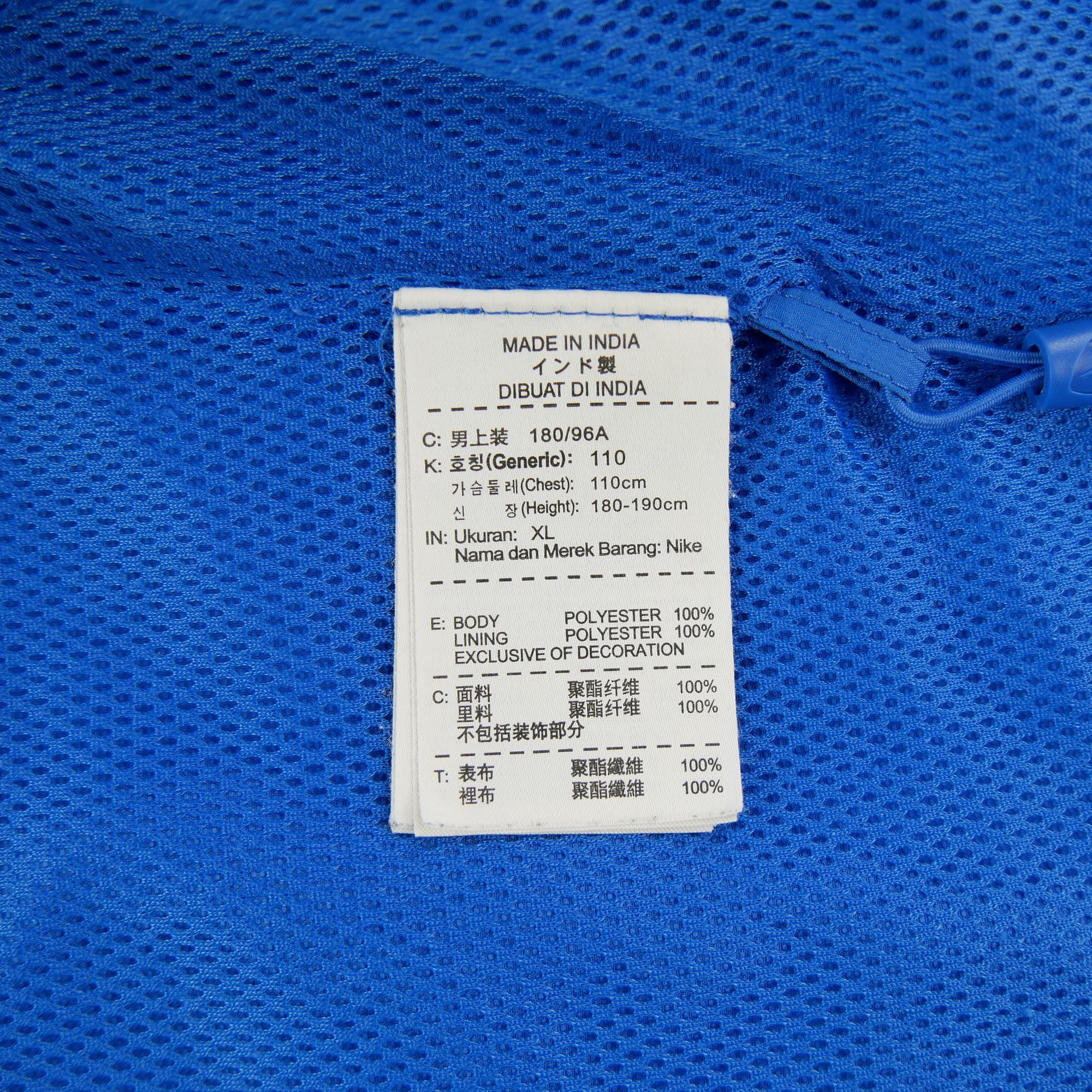 Veste Homme  Dri-Fit Bleu 11