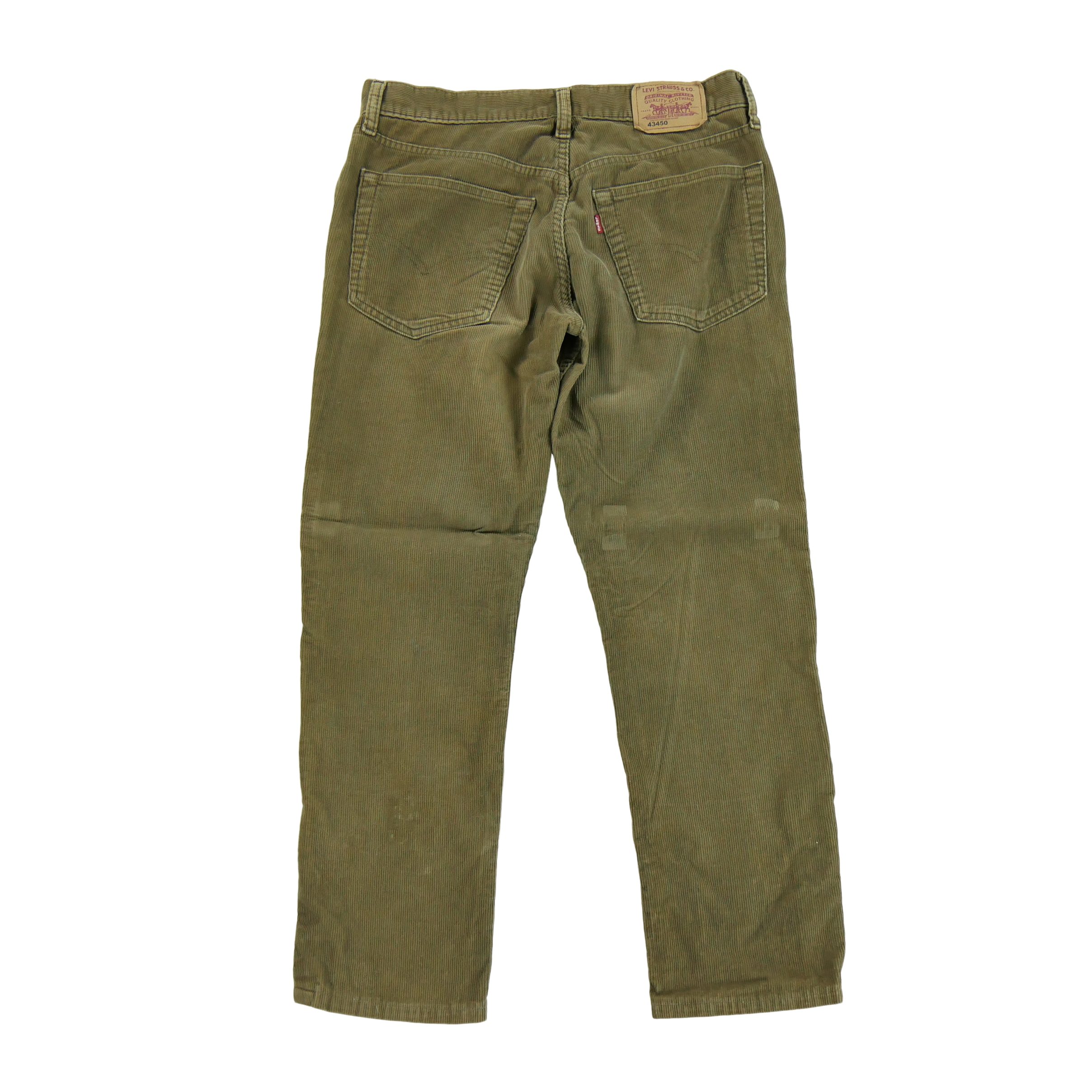 Pantalon Femme en velours côtelé 2