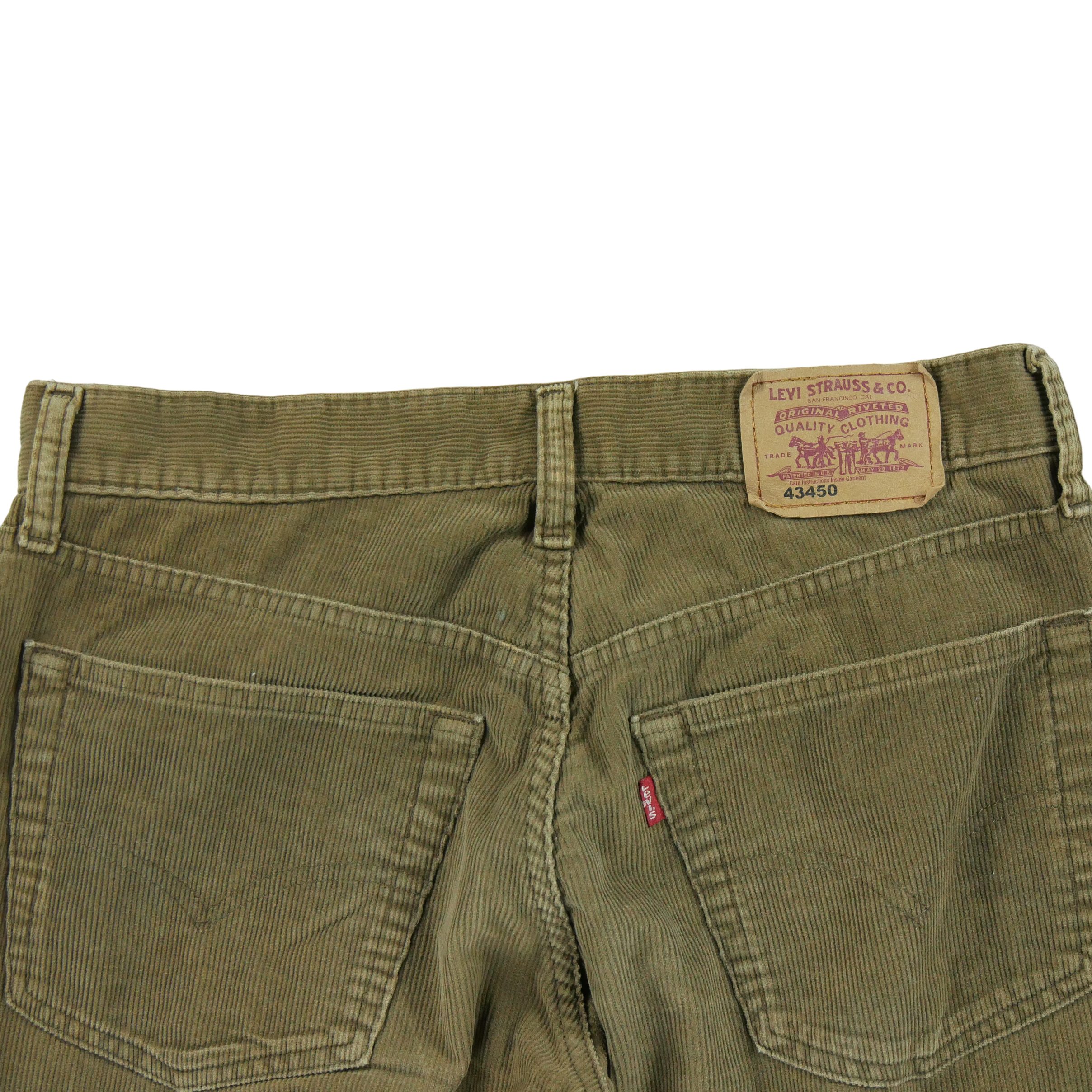 Pantalon Femme en velours côtelé 4