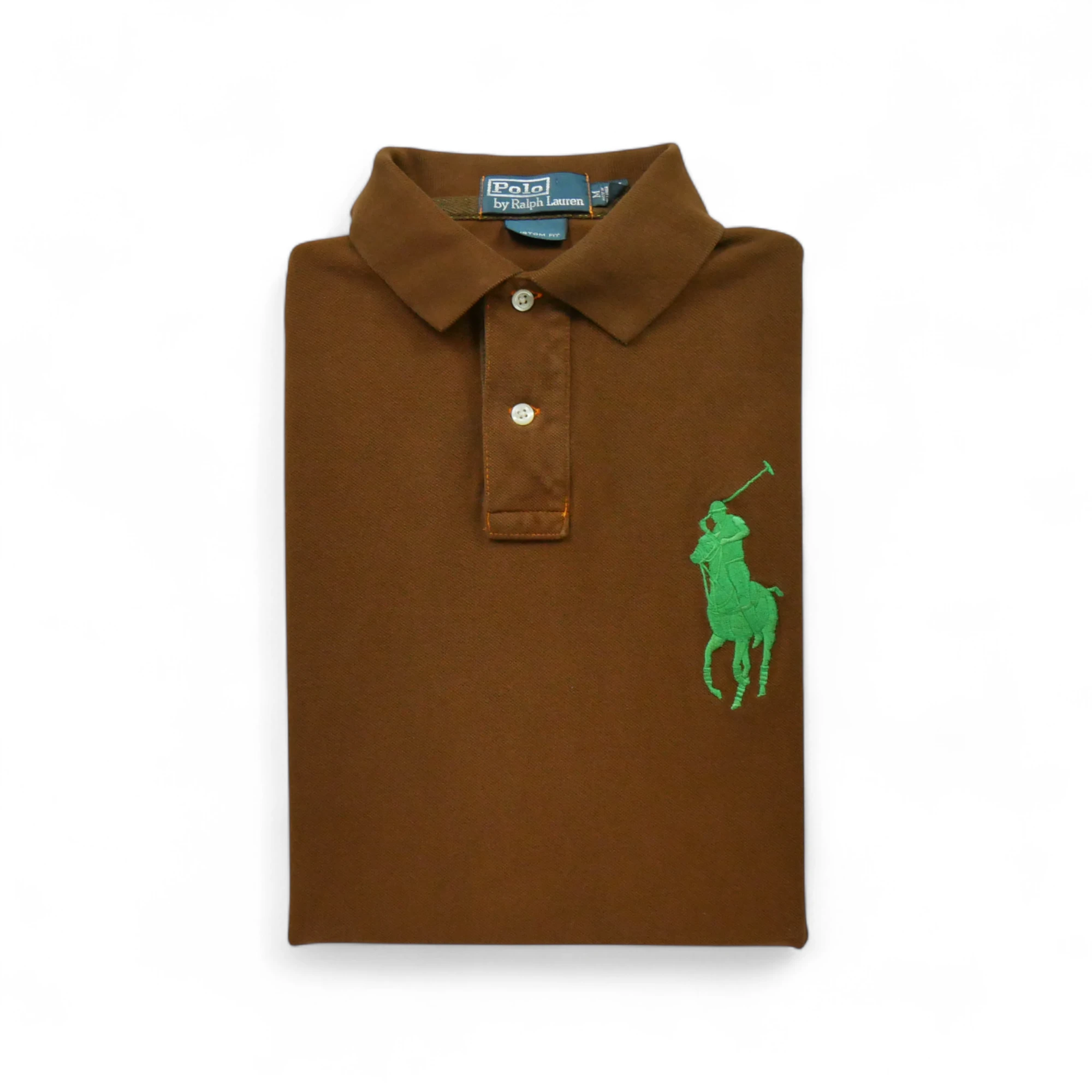 Polo manches courtes Homme  Marron 1