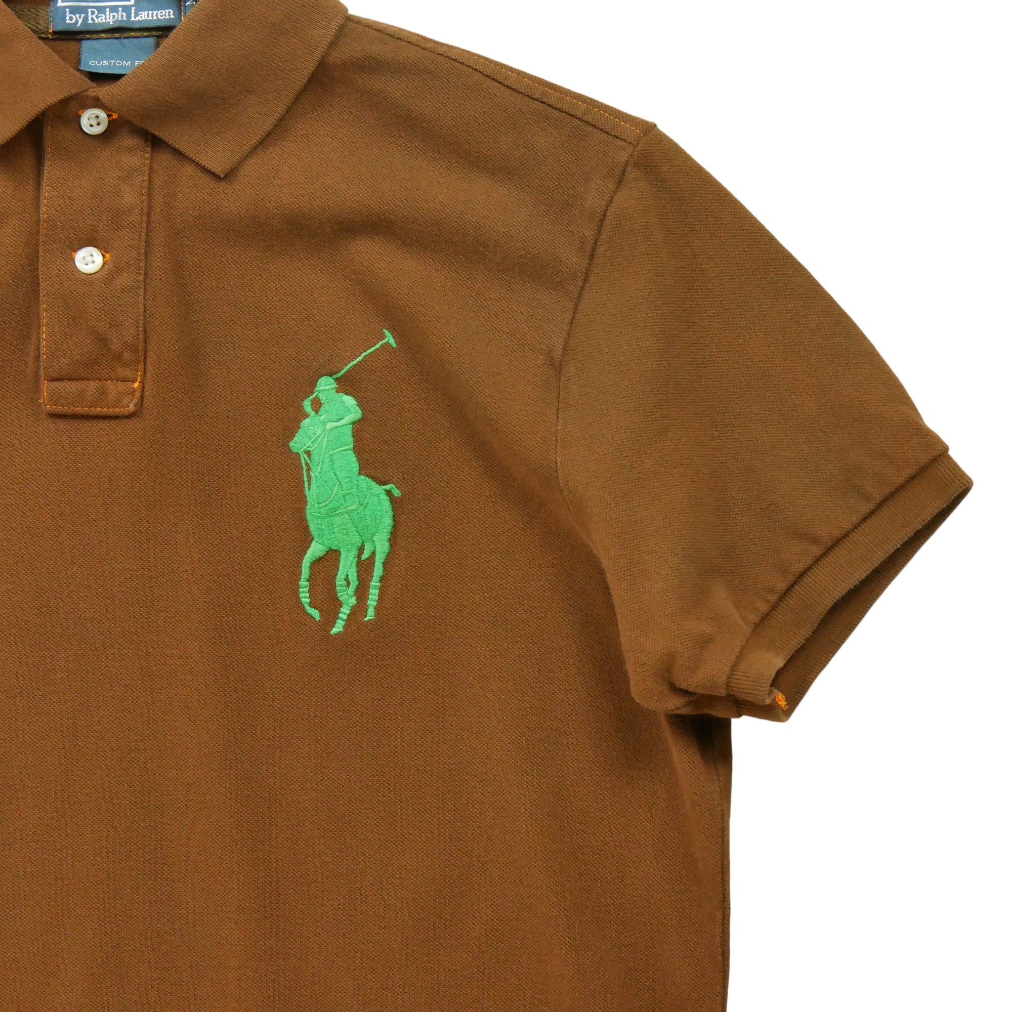 Polo manches courtes Homme  Marron 4
