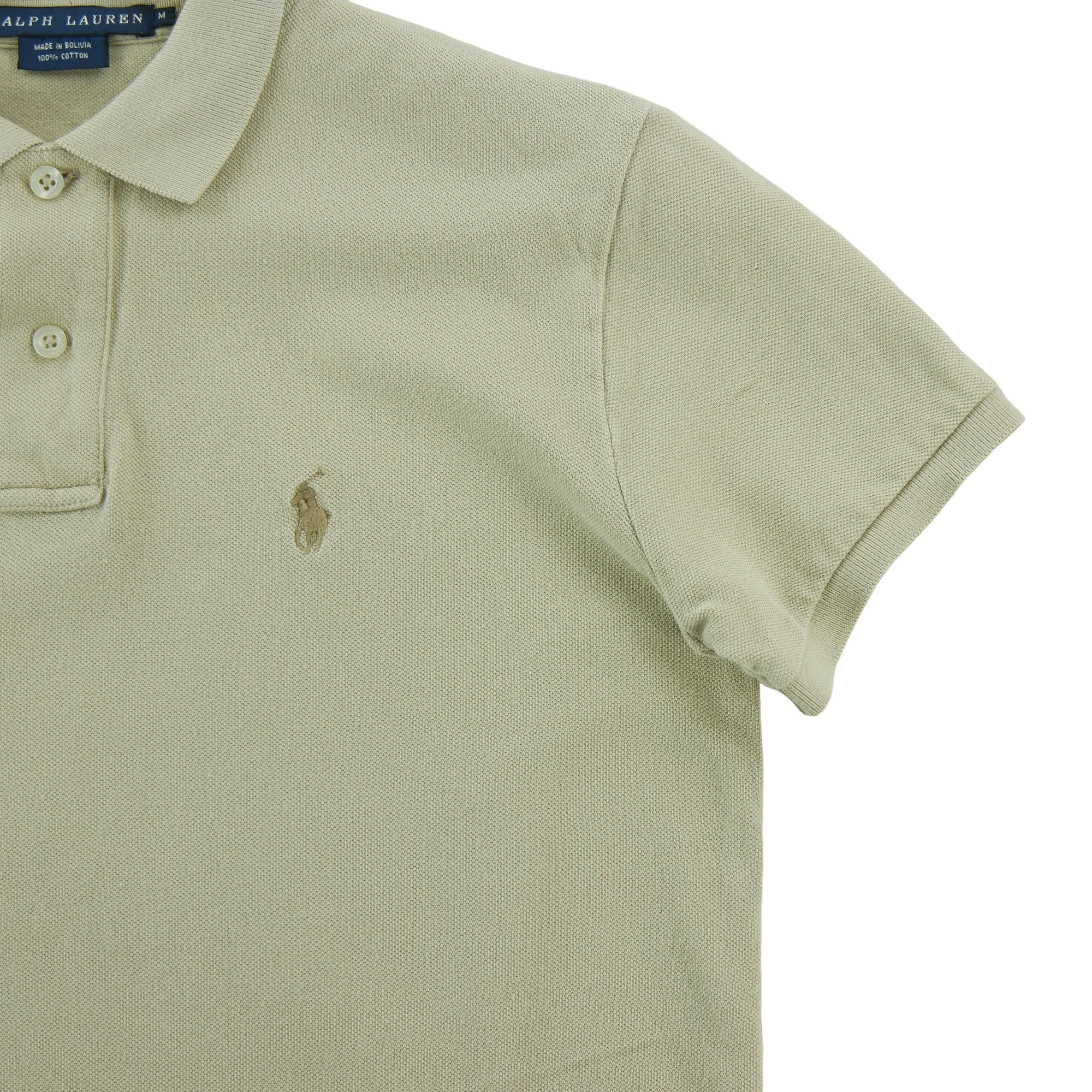 Polo manches courtes Femme  Beige 4