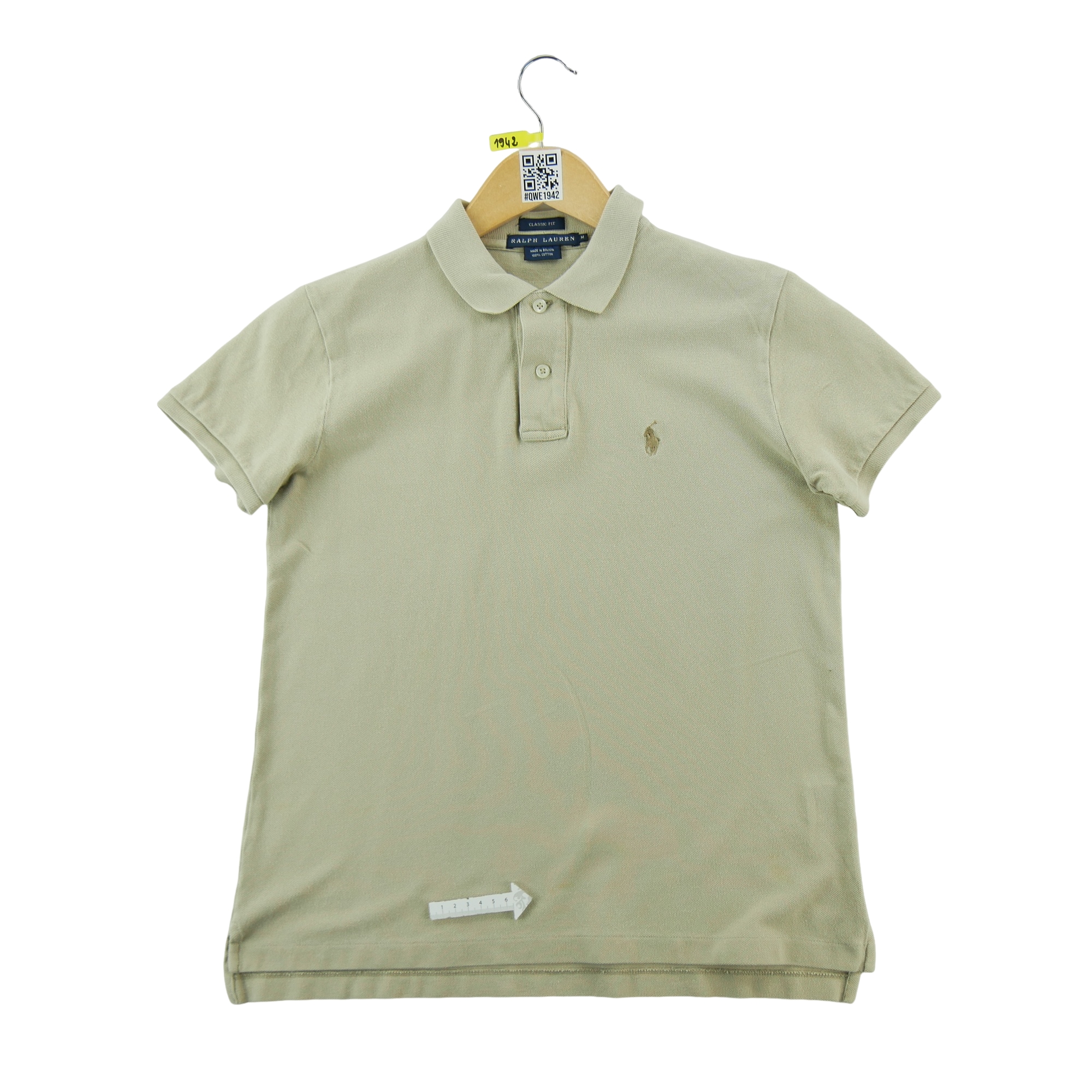 Polo manches courtes Femme  Beige 5