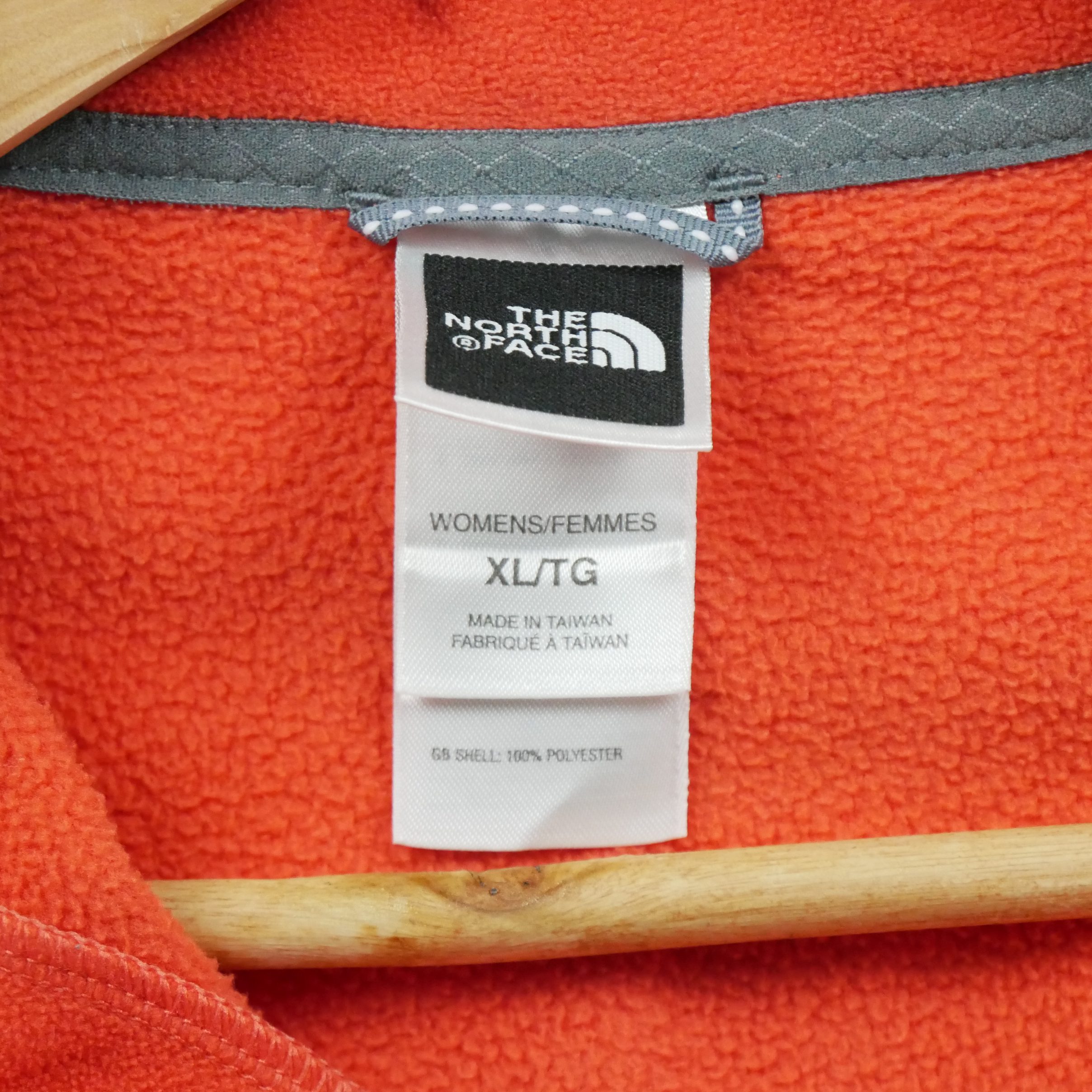 Pull polaire Femme  TKA100 TNF Orange 7