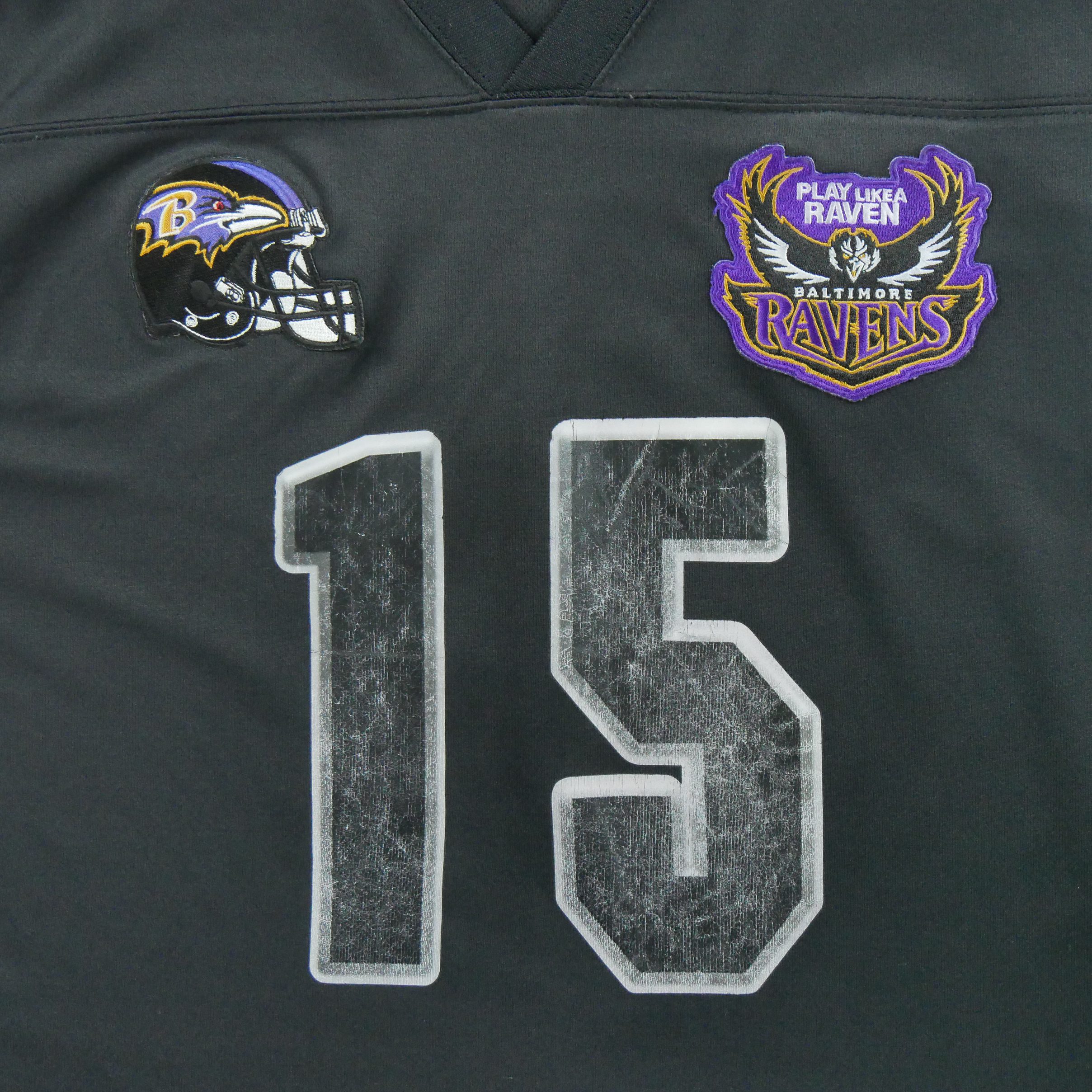 Maillot Homme NFL Baltimore Ravens Noir 4