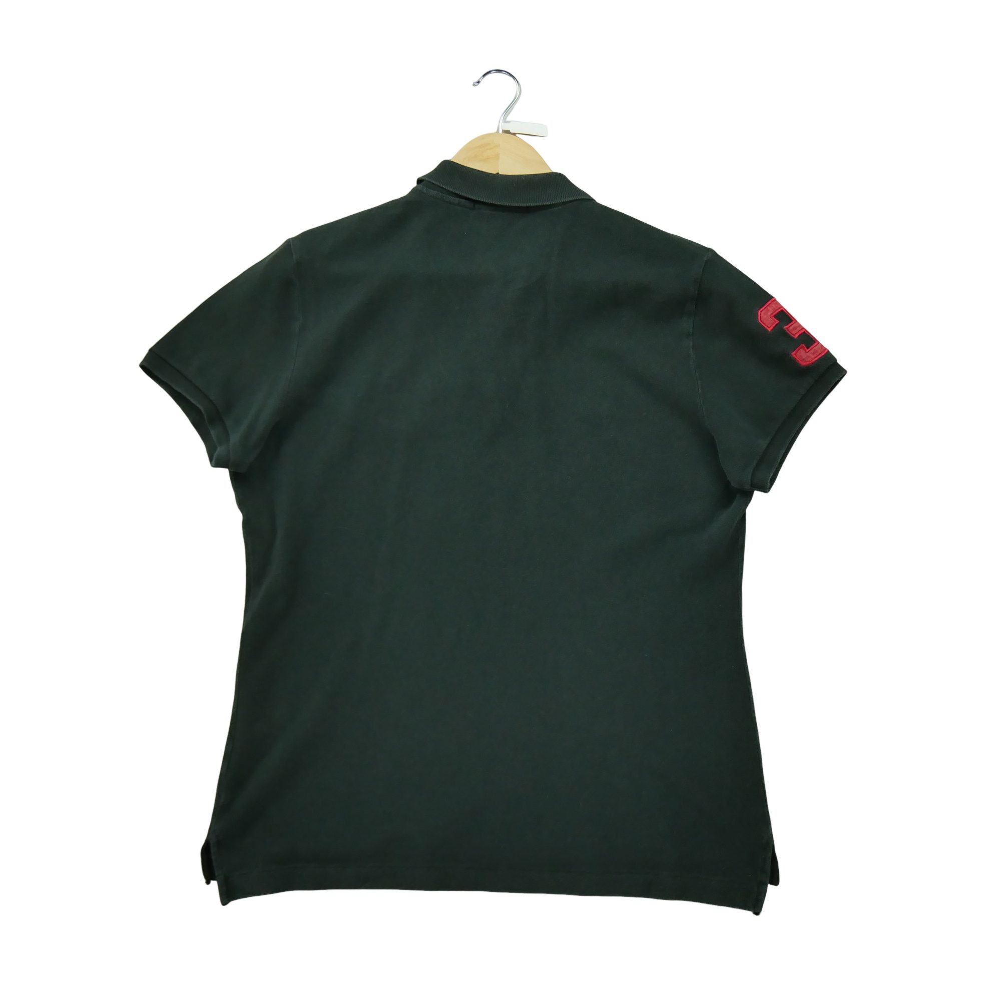 Polo manches courtes Femme  Skinny Noir 3