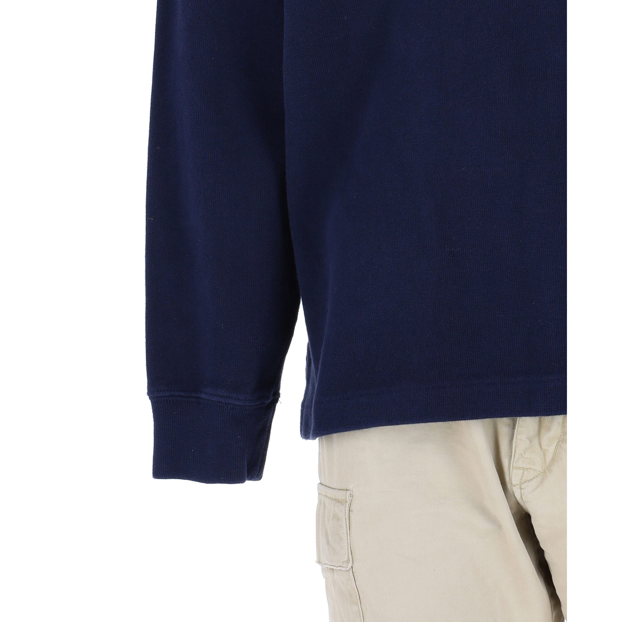 Pull Homme  col camionneur Marine 6