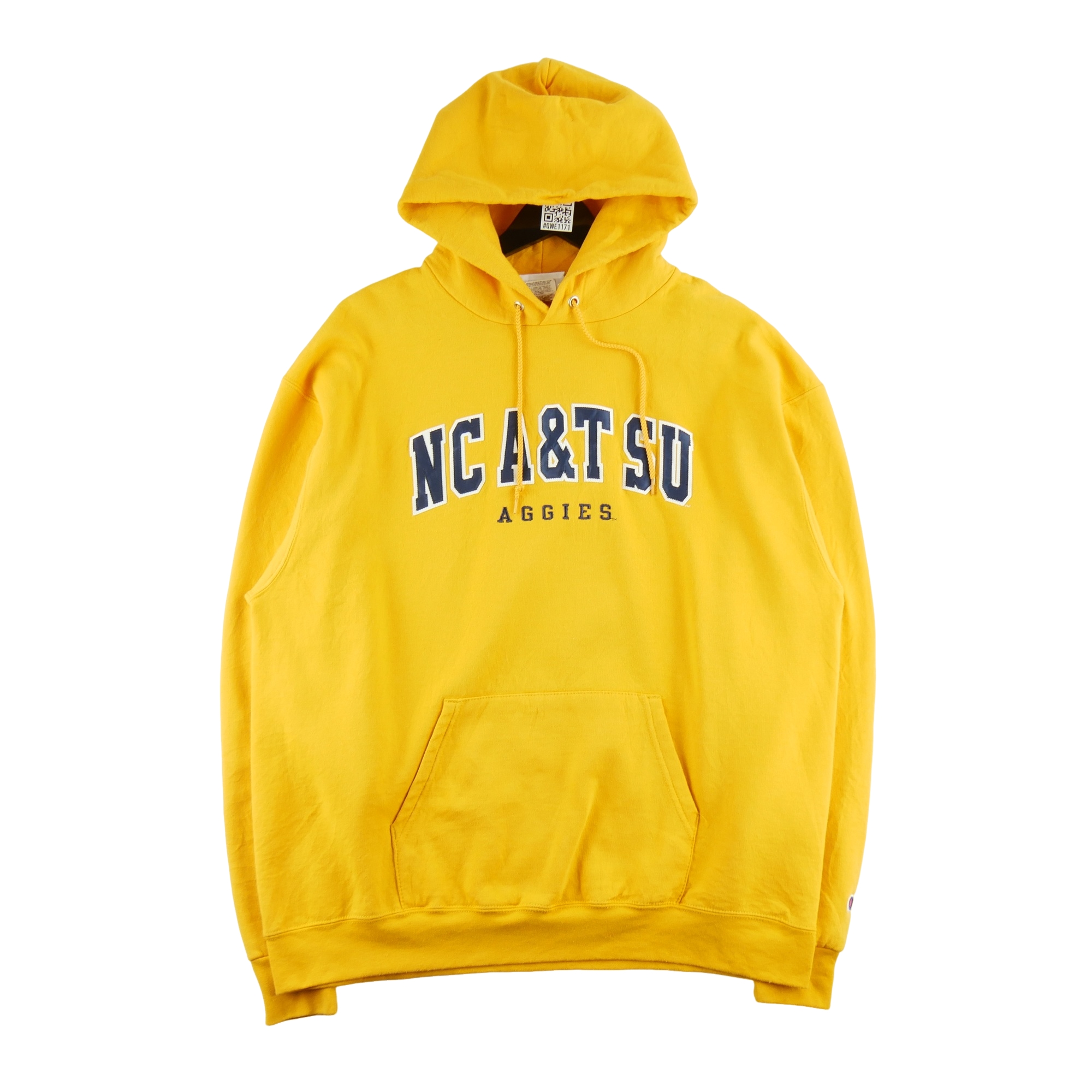 Sweat à capuche Homme  NCAA Jaune 1