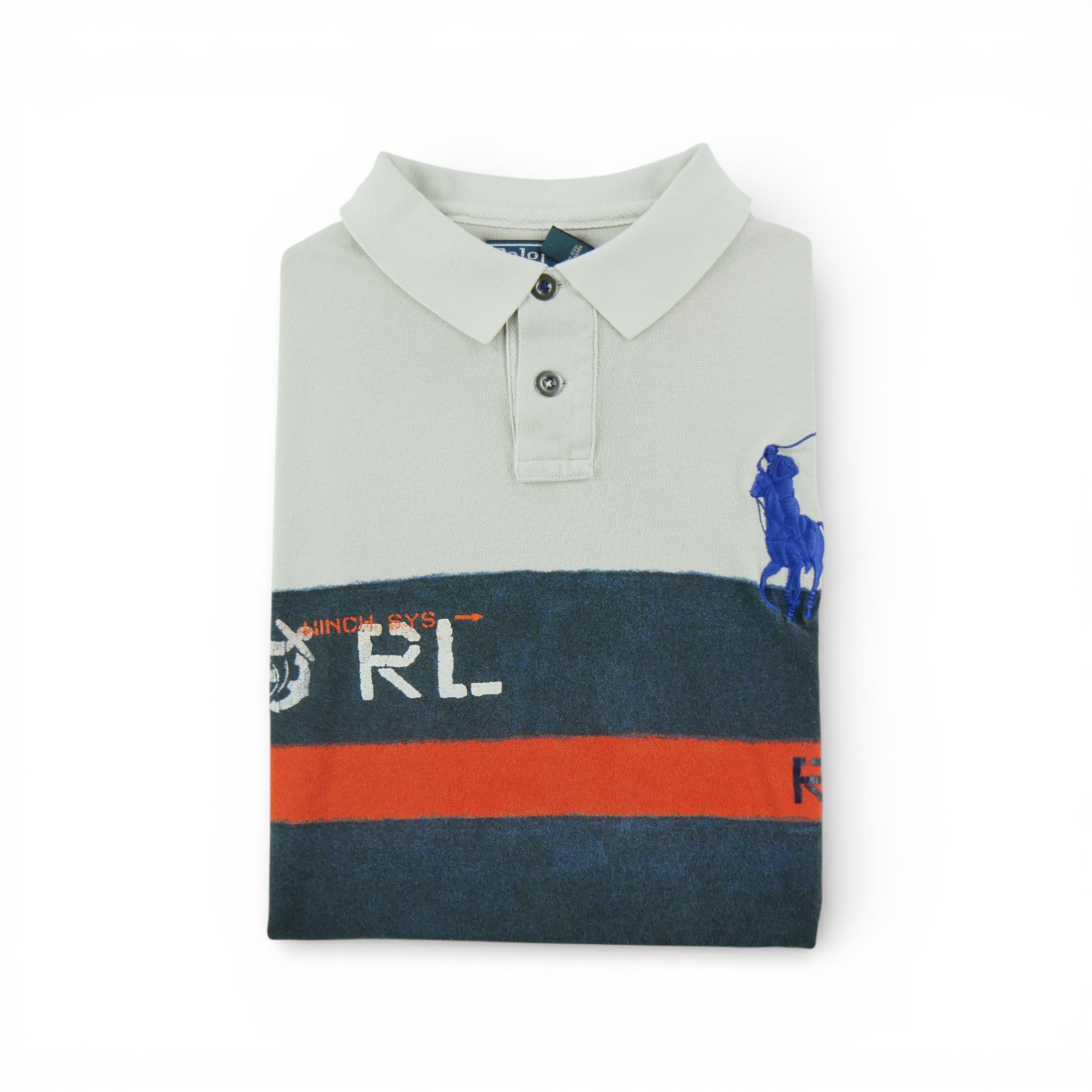 Polo manches courtes Homme  Gris 1