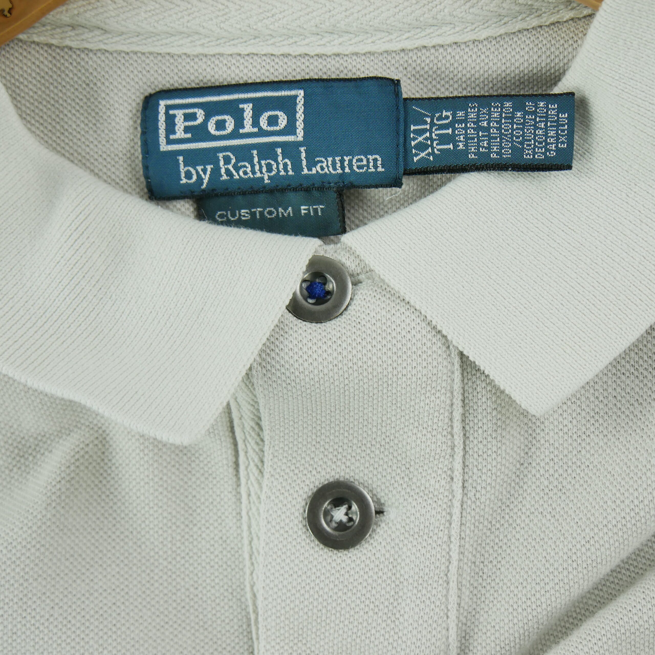 Polo manches courtes Homme  Gris 7