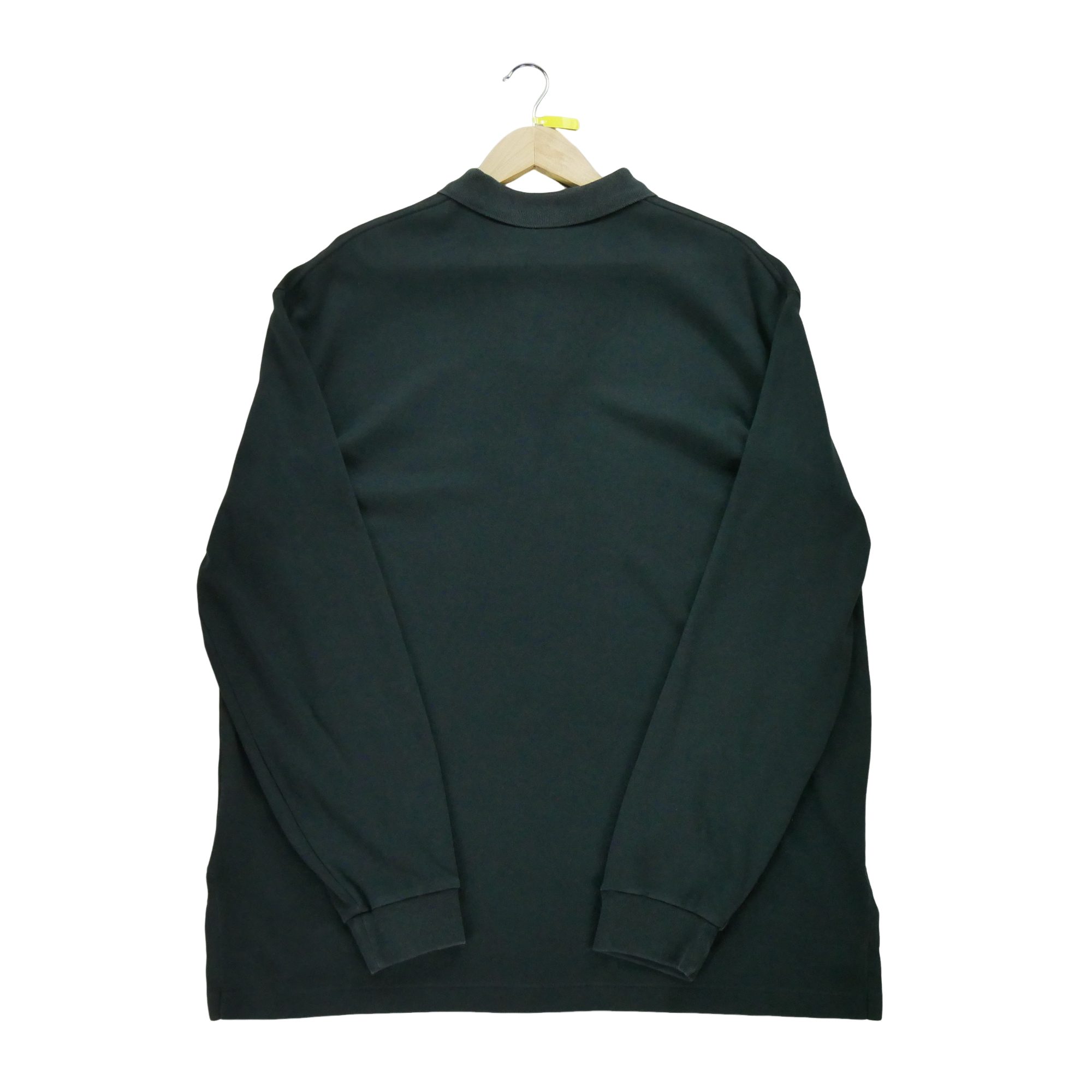 Polo manches longues Homme  Noir 2