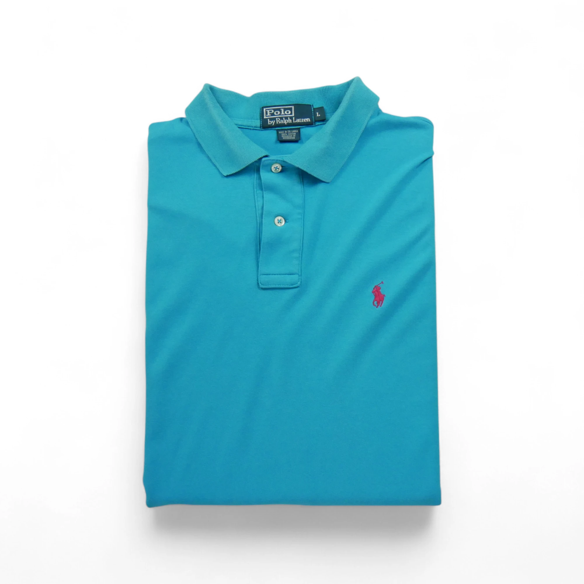 Polo manches courtes Homme Bleu - Bon état