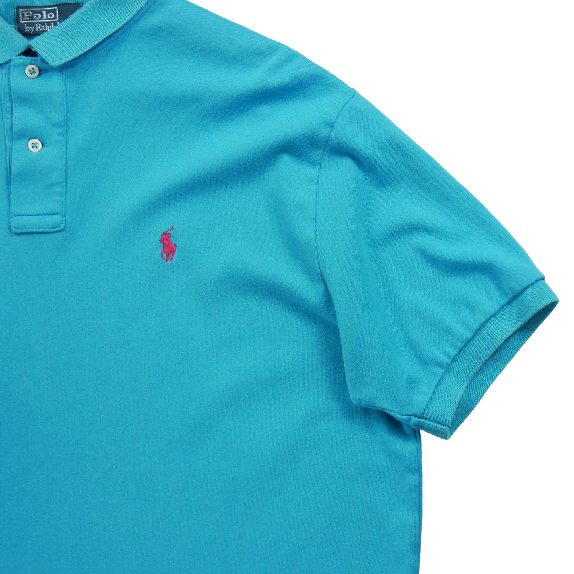 Polo manches courtes Homme  Bleu 4