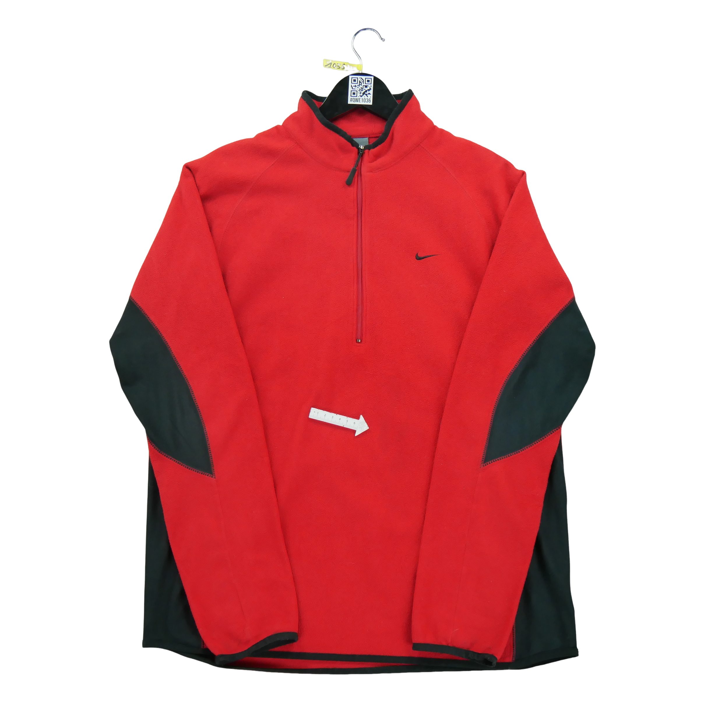 Pull polaire Homme  Therma-Fit Rouge 4