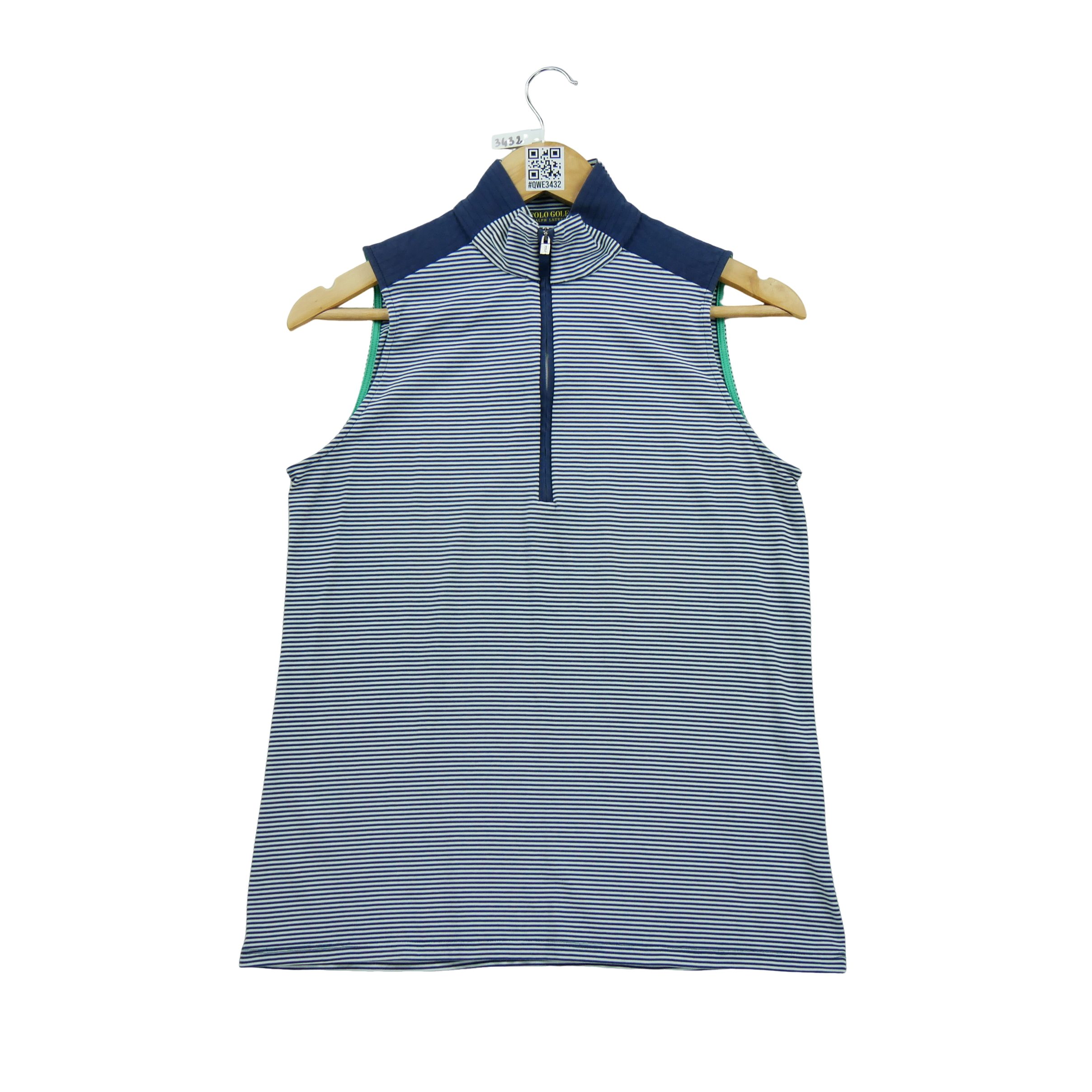 T-shirt sans manches Femme  Golf Marine 1