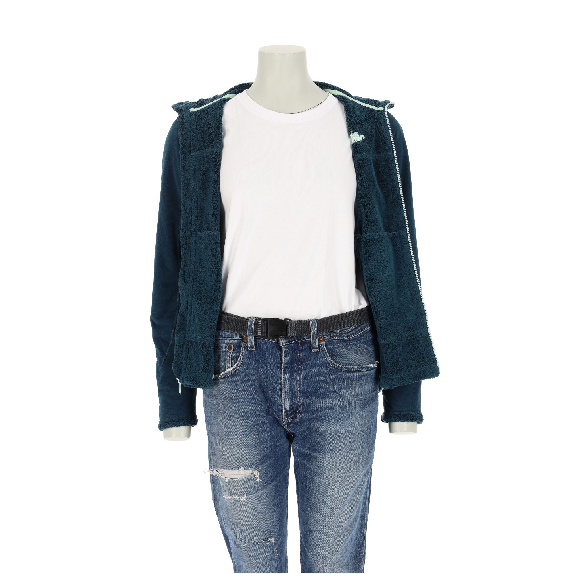 Veste polaire Femme  TNF Bleu 3