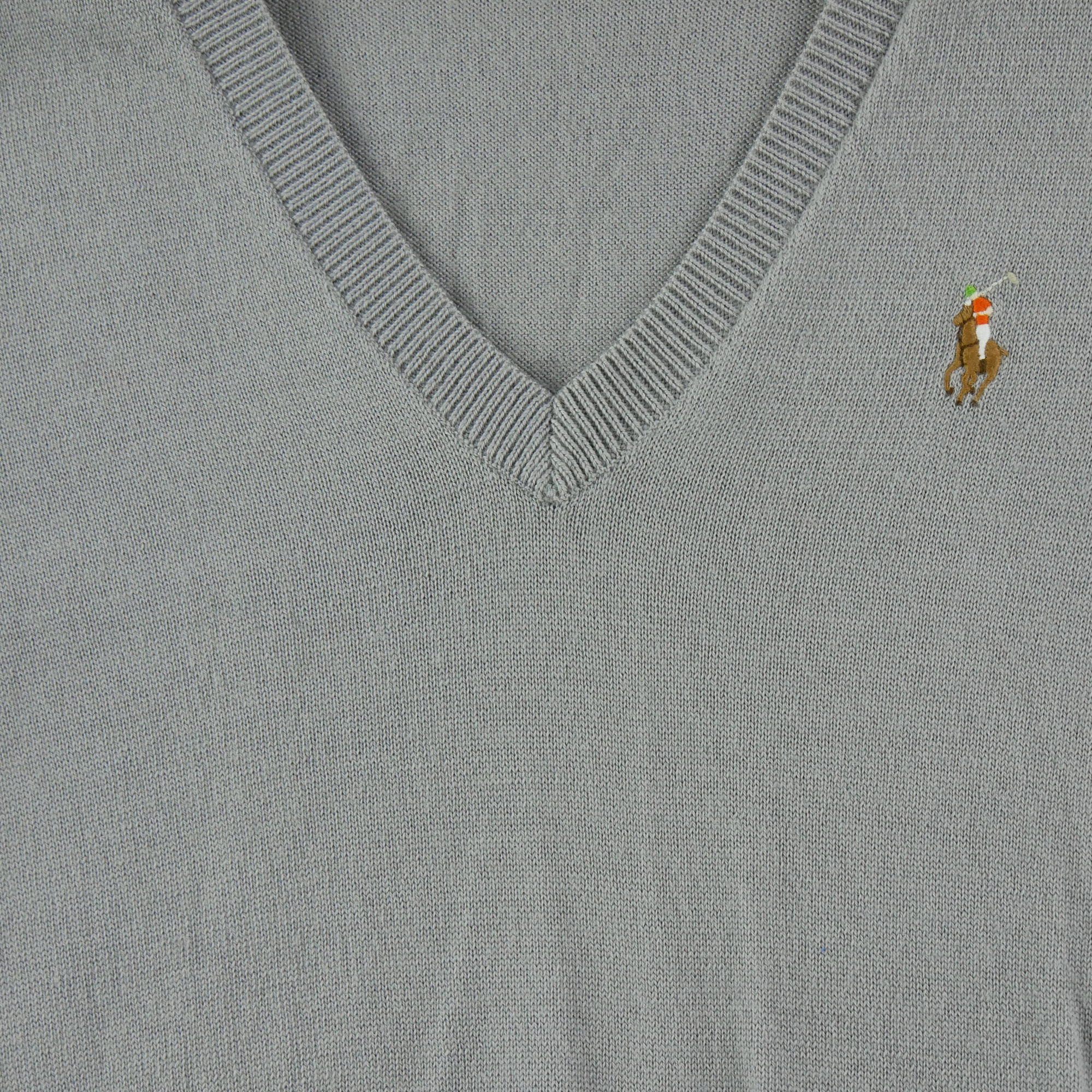 Pull Femme  col V Gris 3