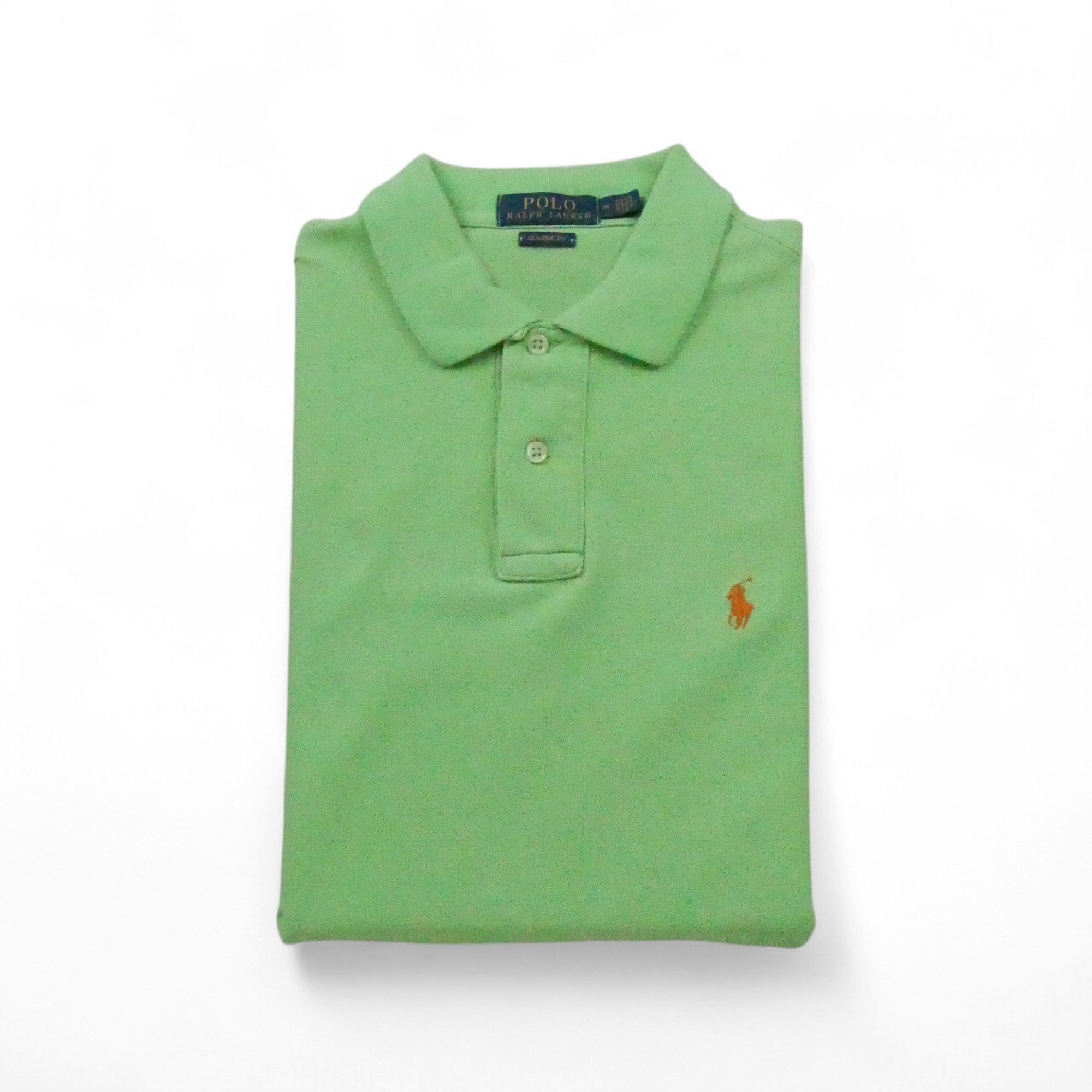 Polo manches courtes Homme Vert - Bon état