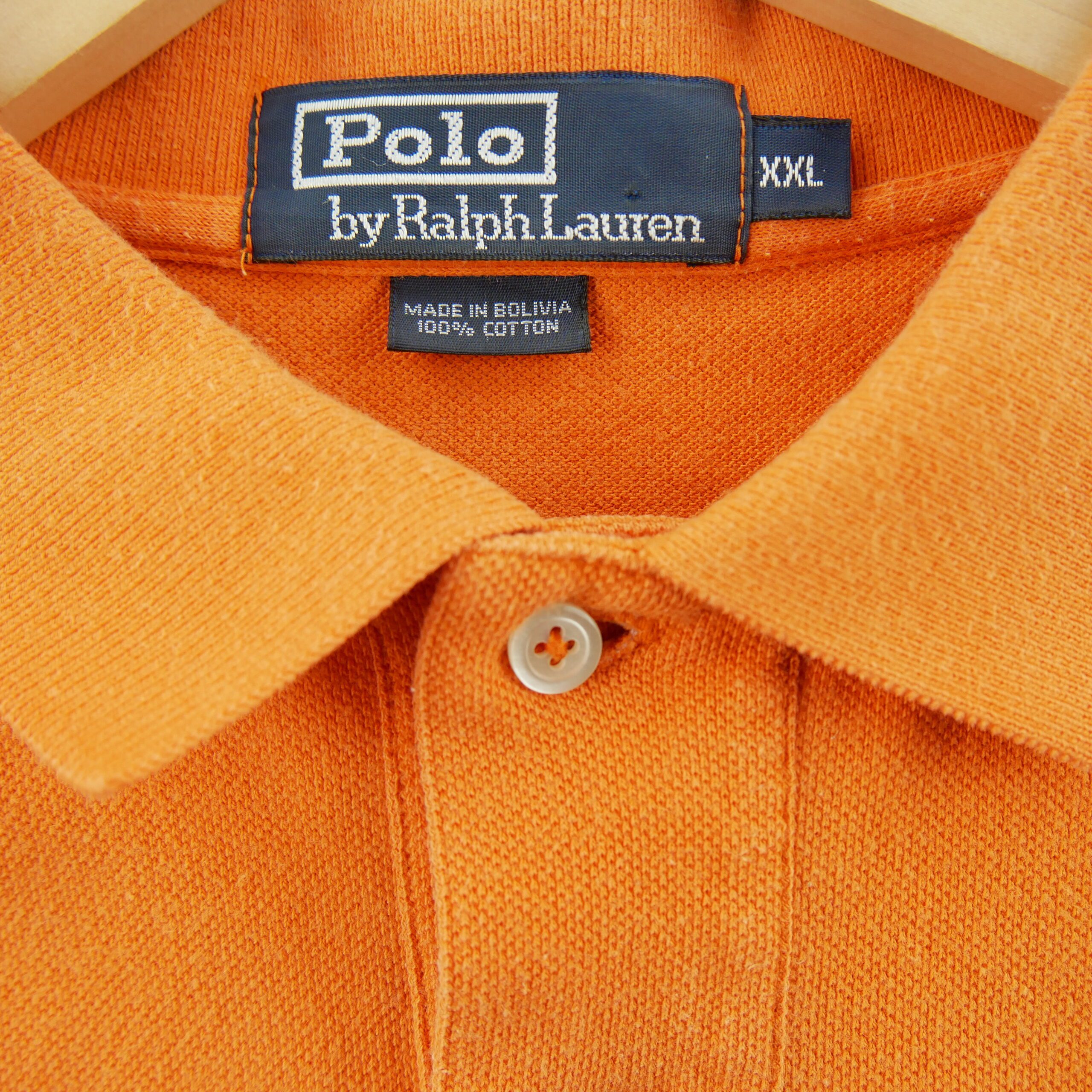 Polo manches courtes Homme  Orange 8