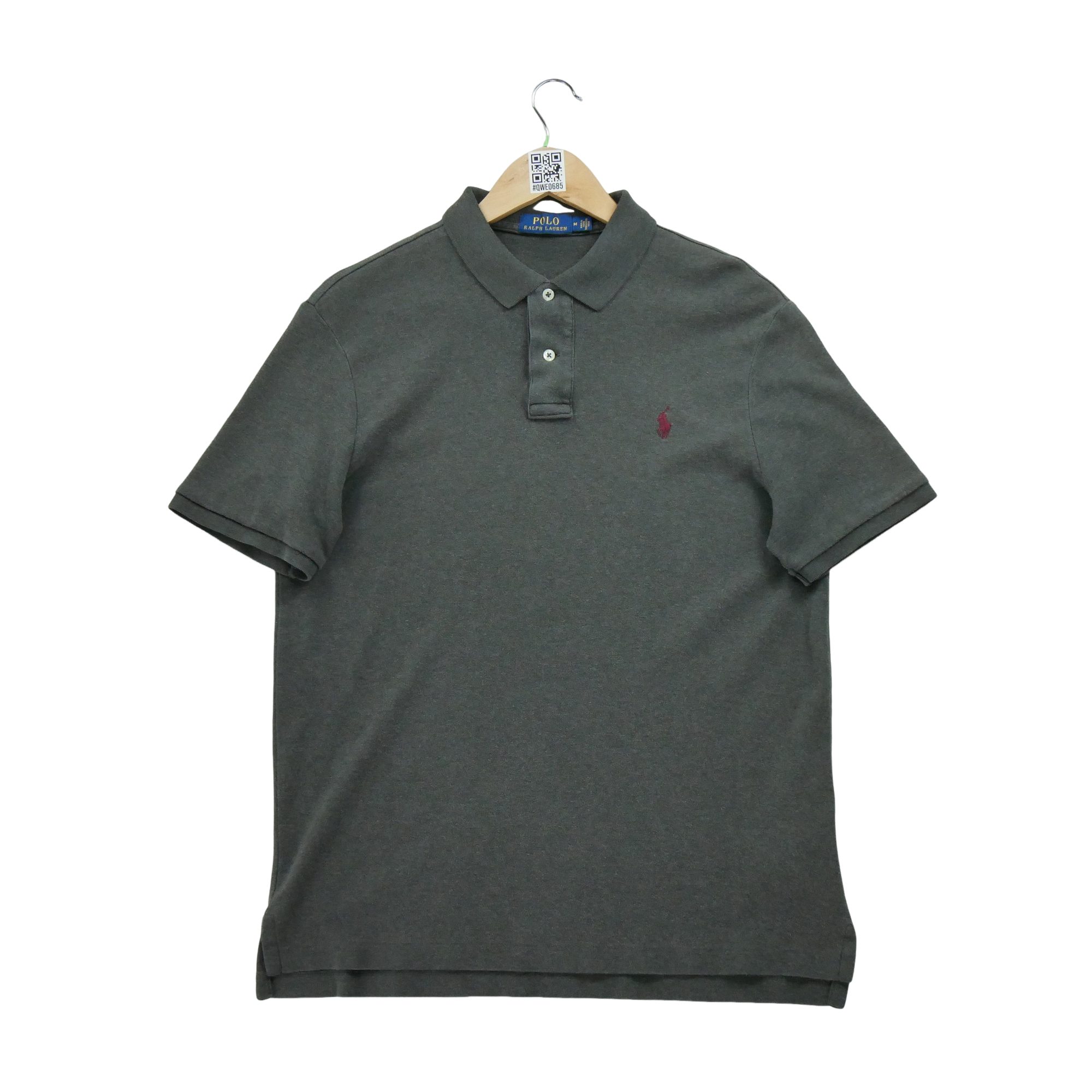 Polo manches courtes Homme  Gris 2
