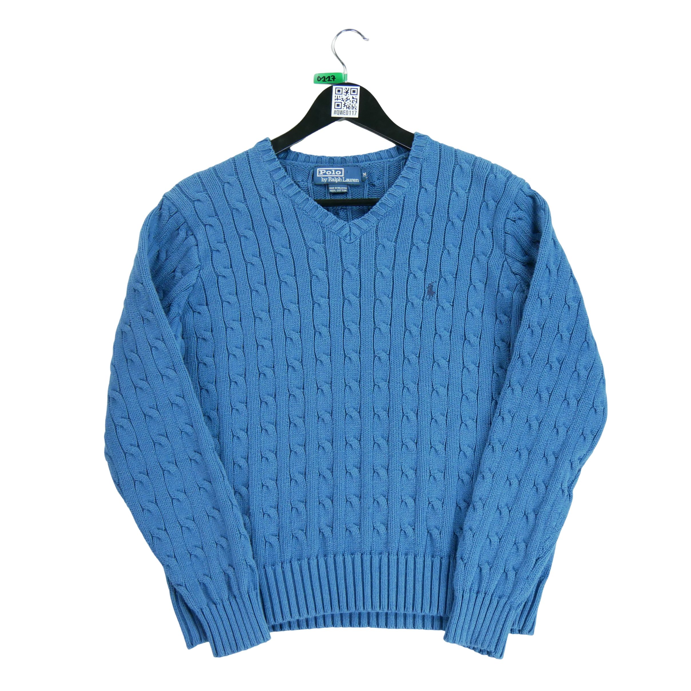 Pull Femme Torsadé Bleu 1