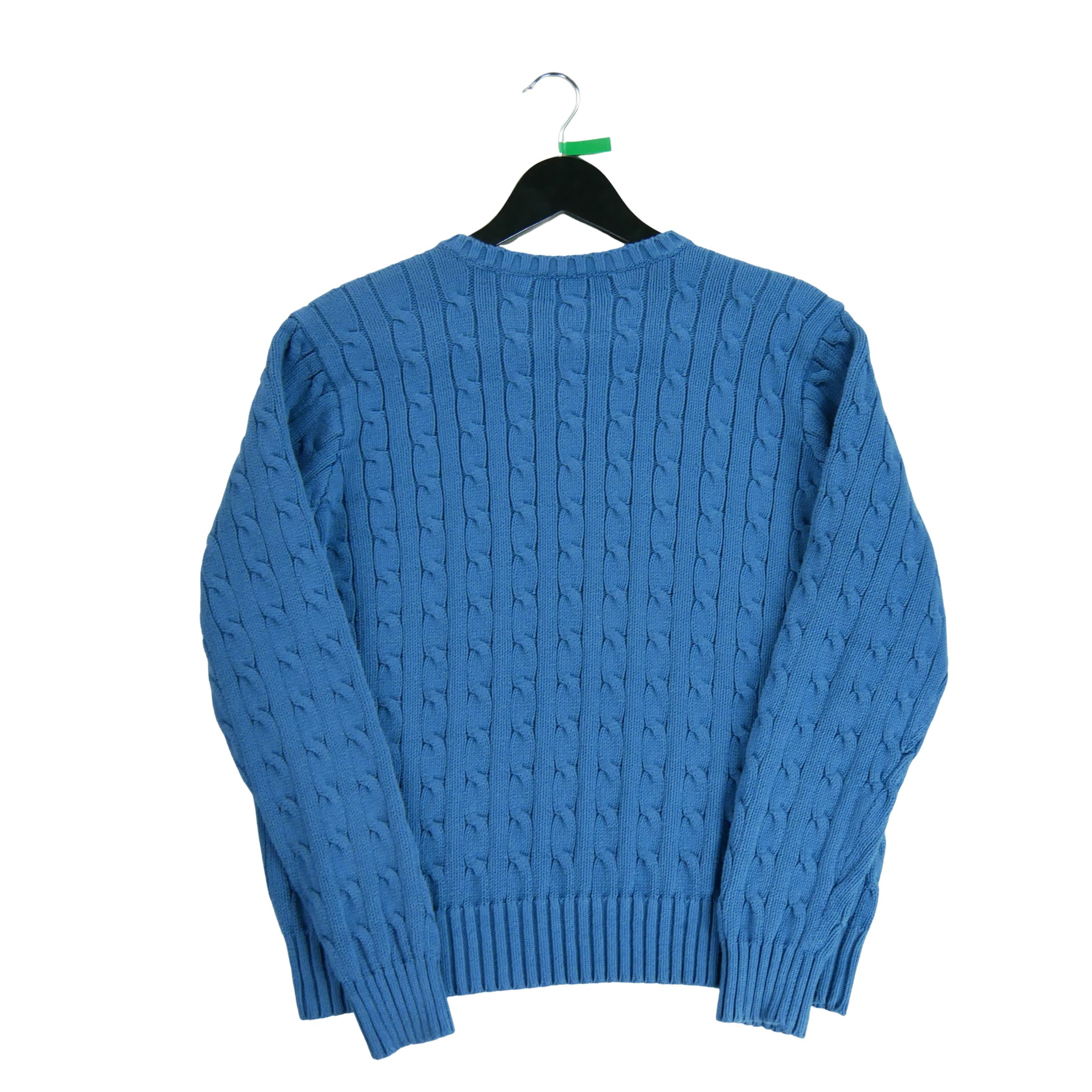 Pull Femme Torsadé Bleu 2