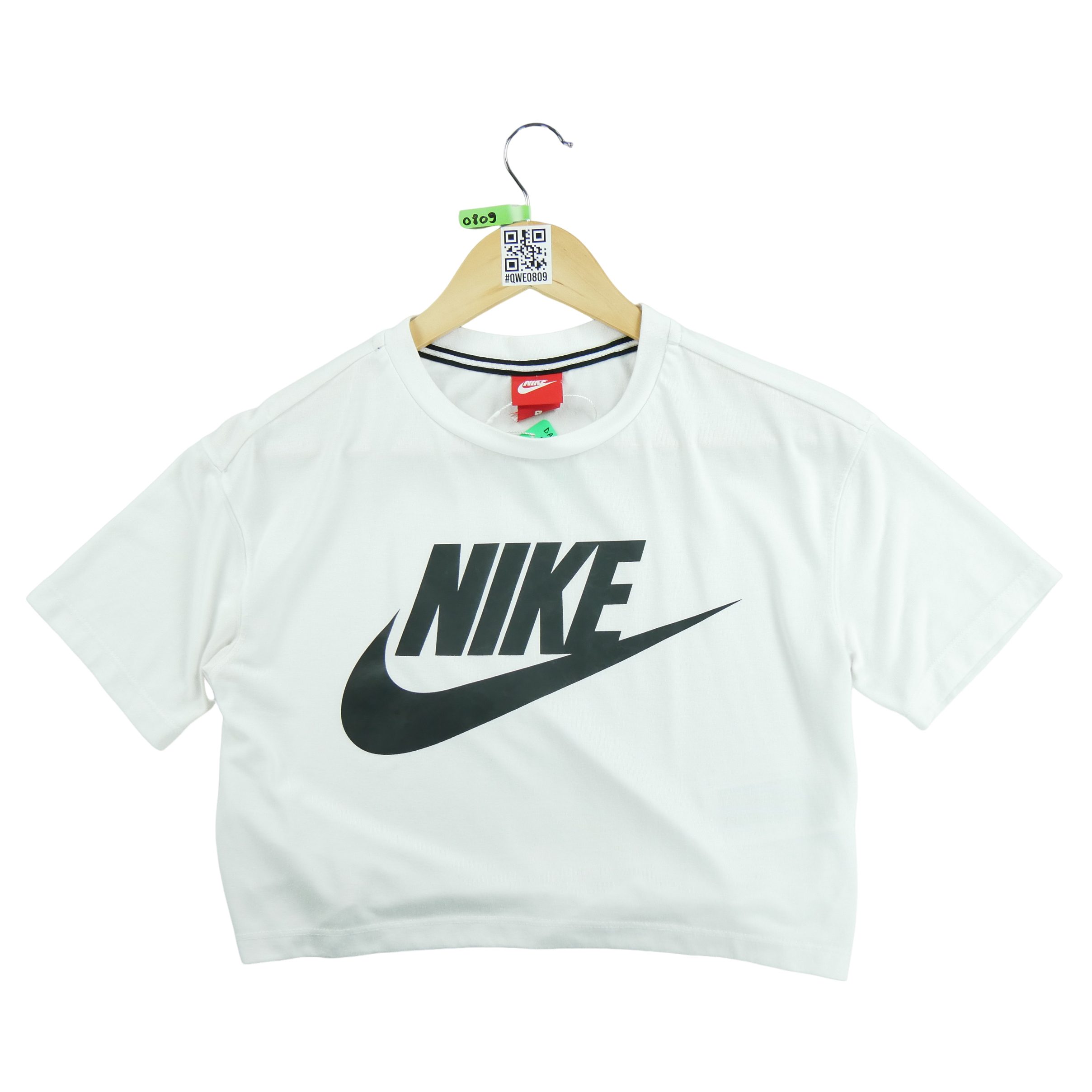 T-shirt Femme  Crop Top Blanc 1