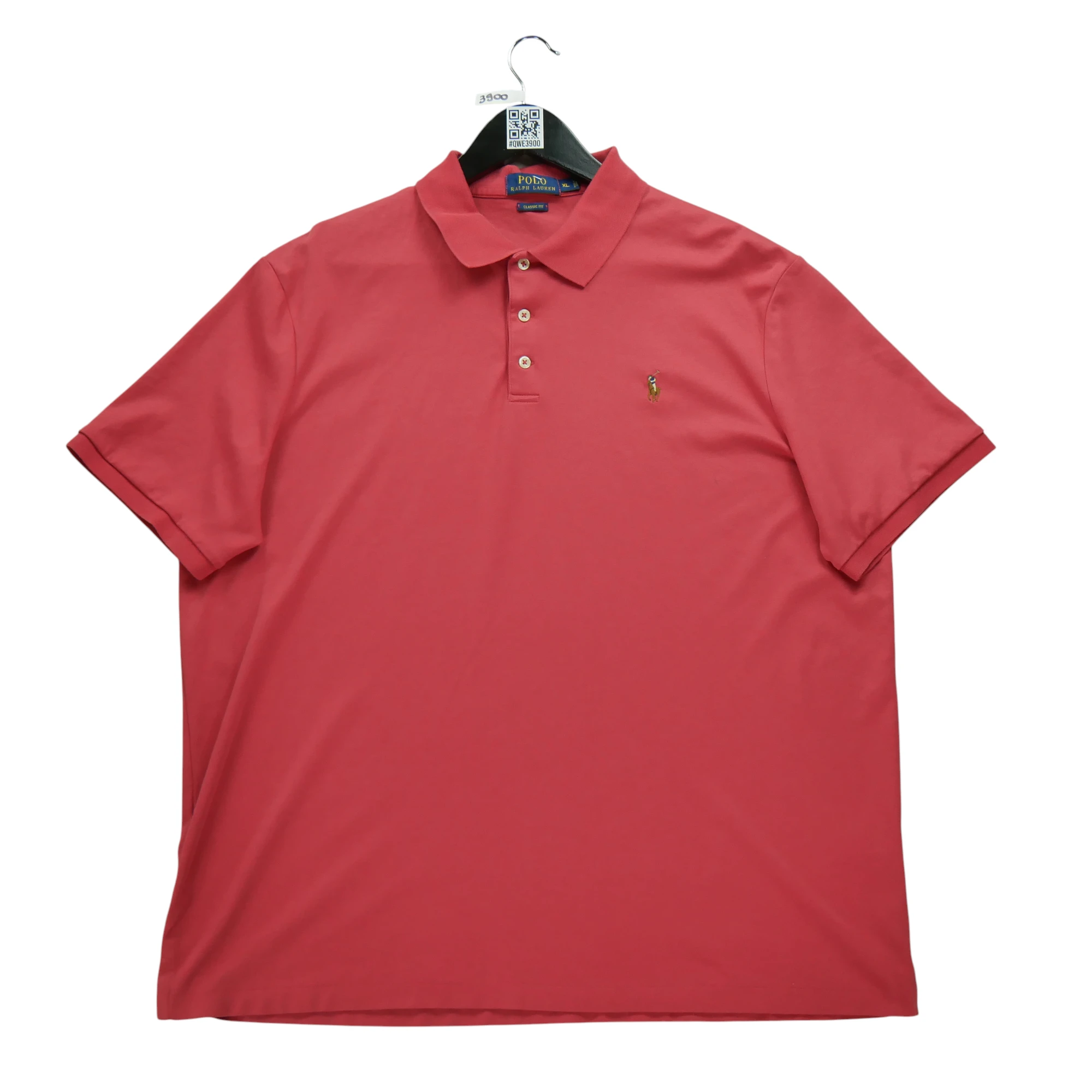 Polo manches courtes Homme  Rouge 2