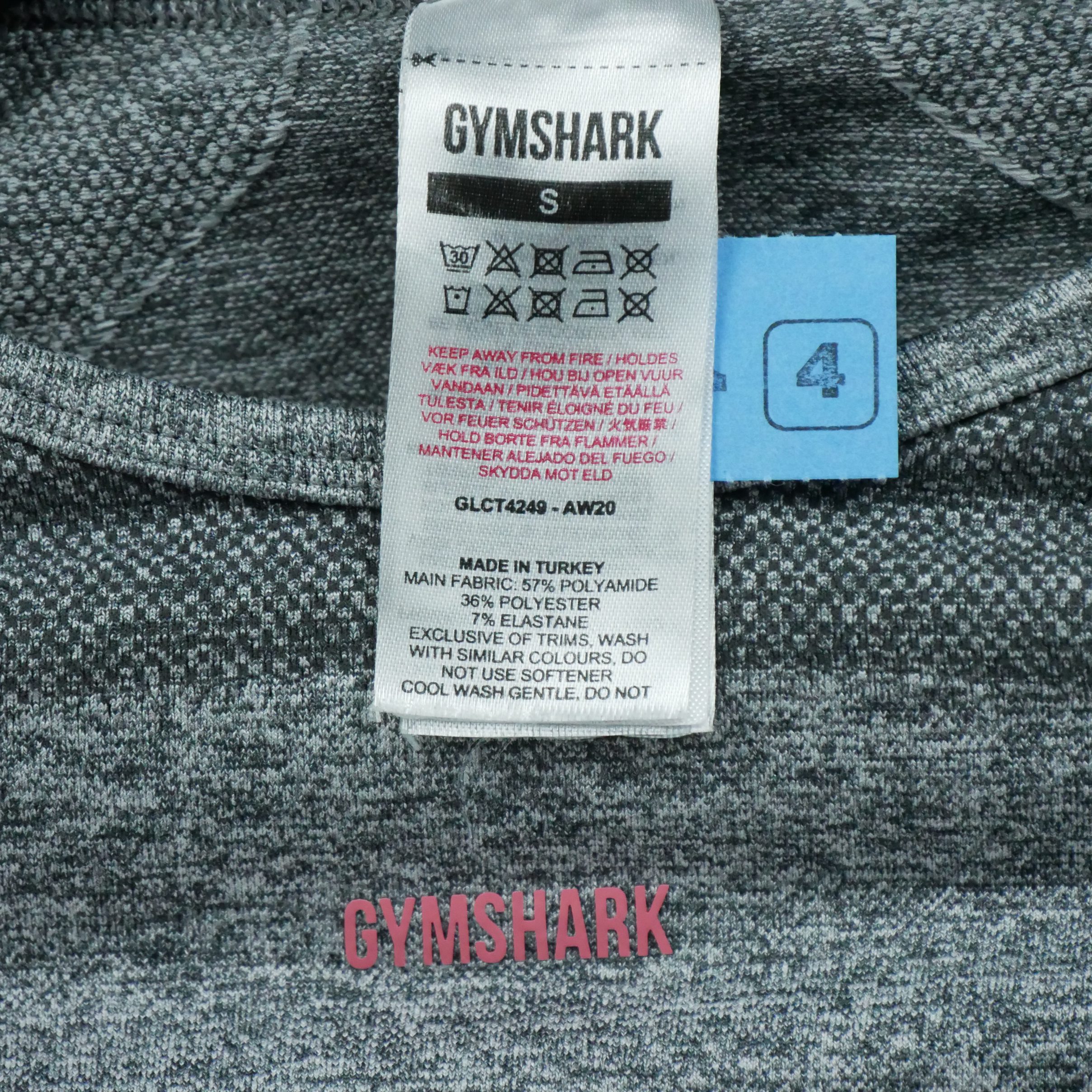 T-shirt Femme  Fitness Yoga Gris 5