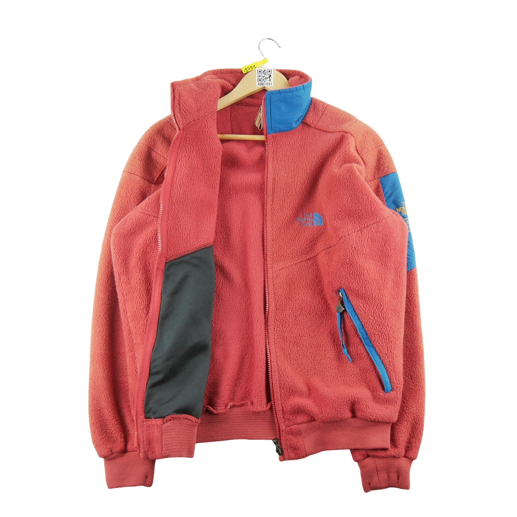 Veste polaire Femme  Vintage Rouge 3