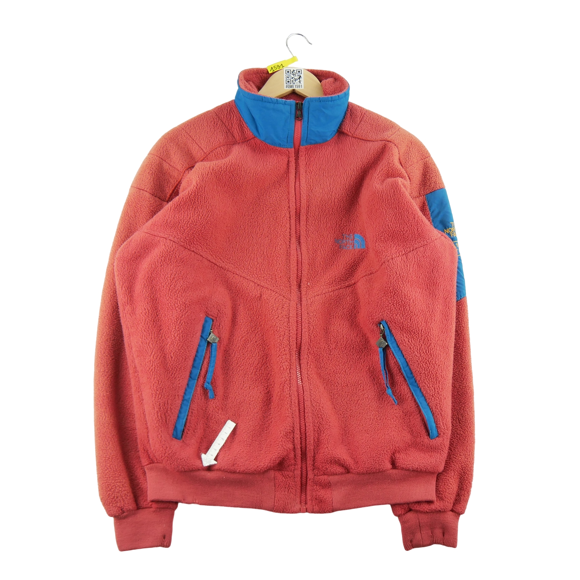 Veste polaire Femme  Vintage Rouge 4