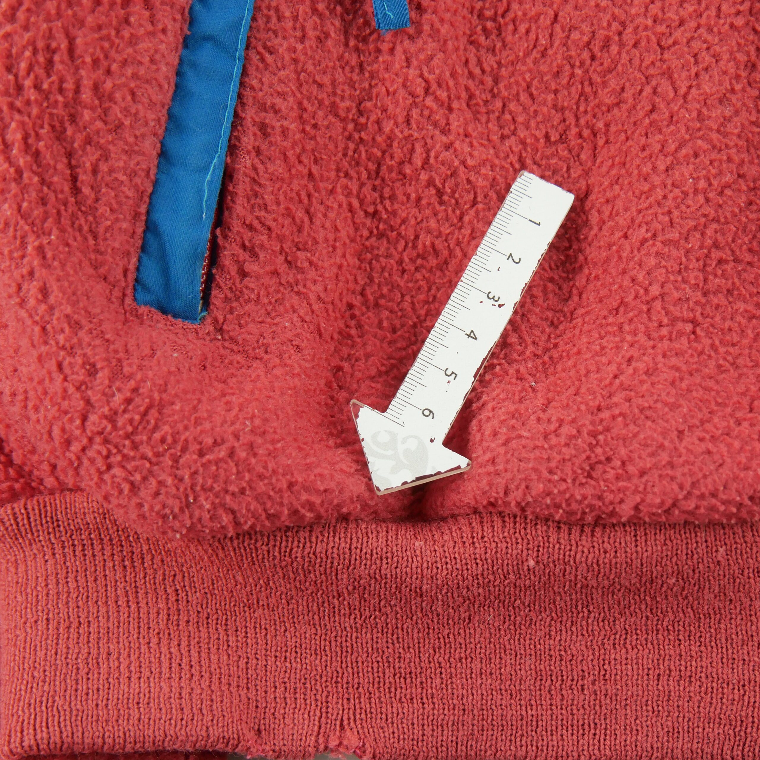 Veste polaire Femme  Vintage Rouge 5