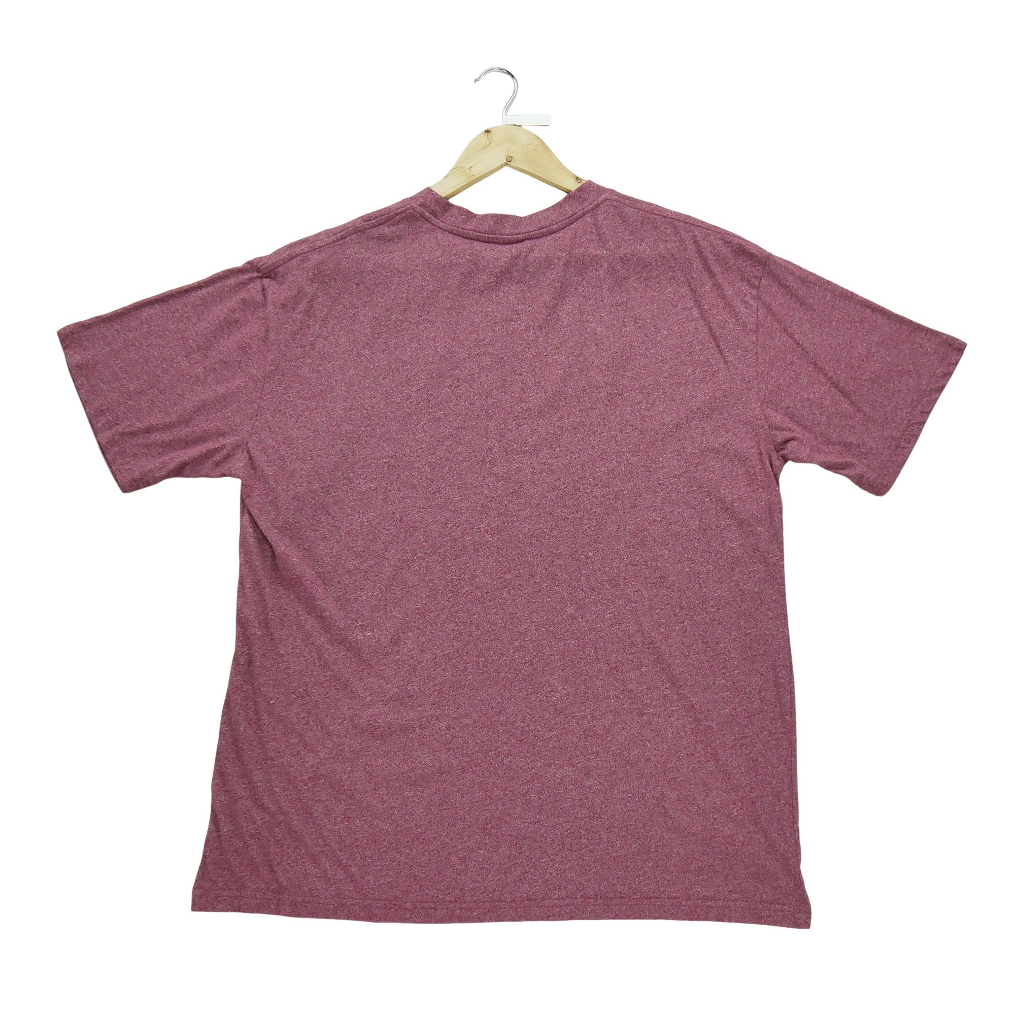 T-shirt manches courtes Homme  Bordeaux 2