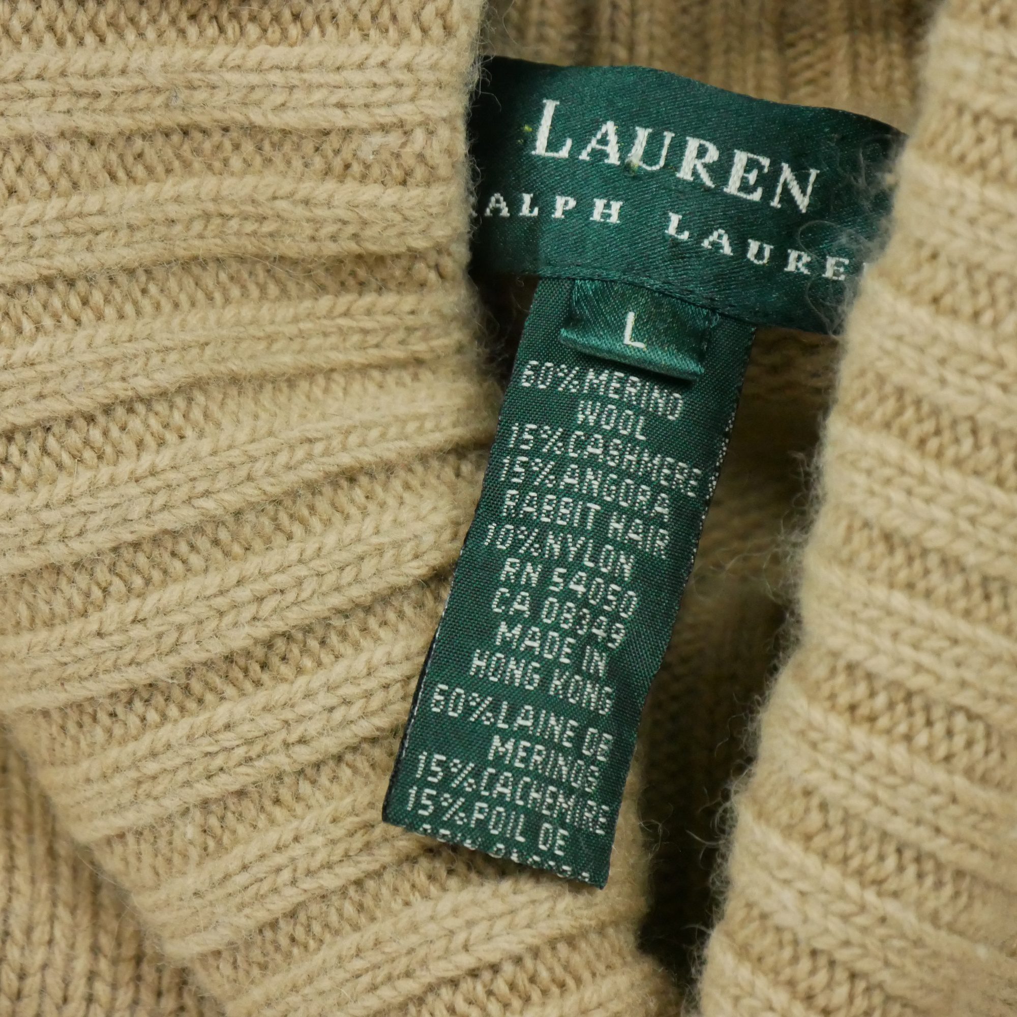 Pull Femme  Laine et Cachemire Beige 4